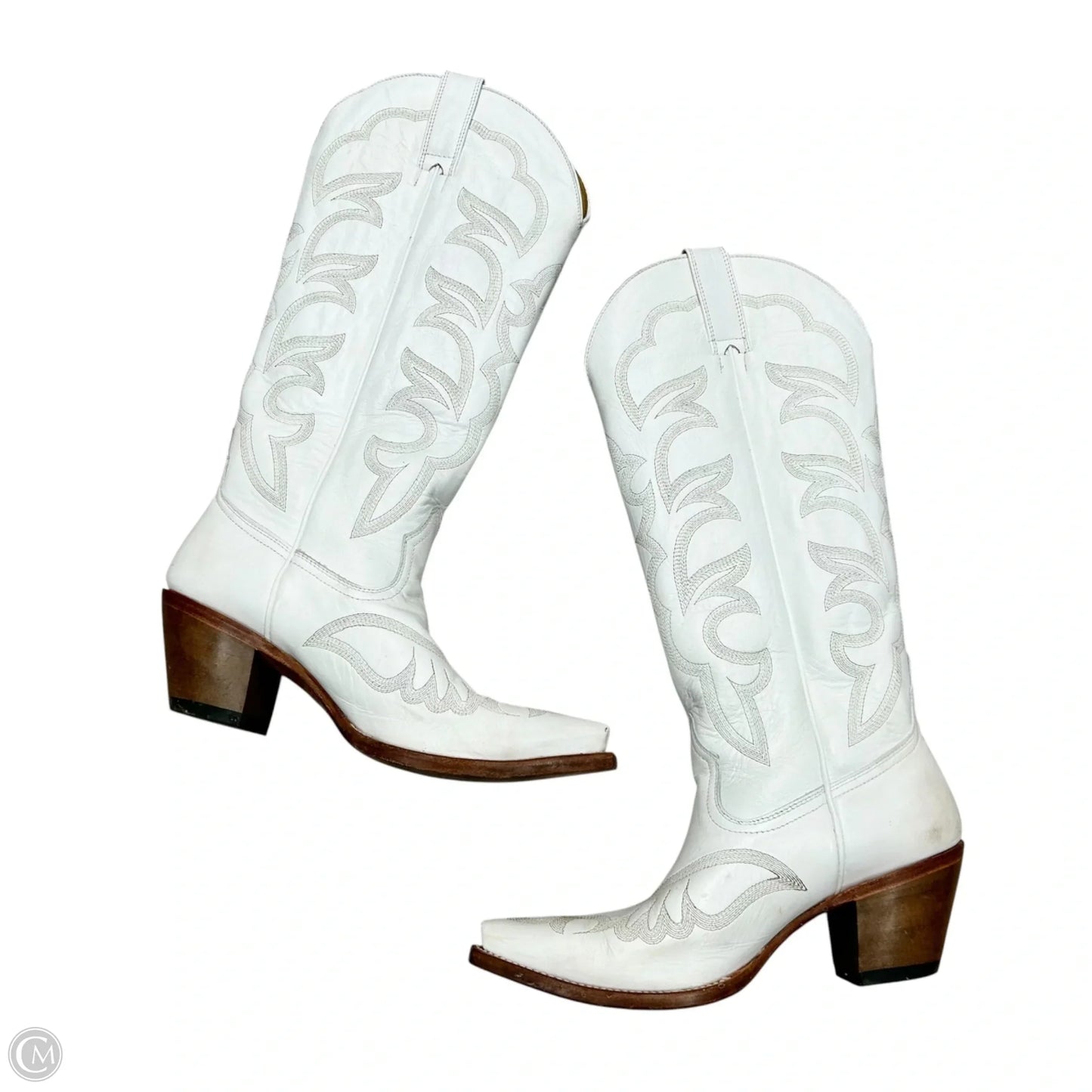 Boots Western By Shyanne In White, Size: 8.5
