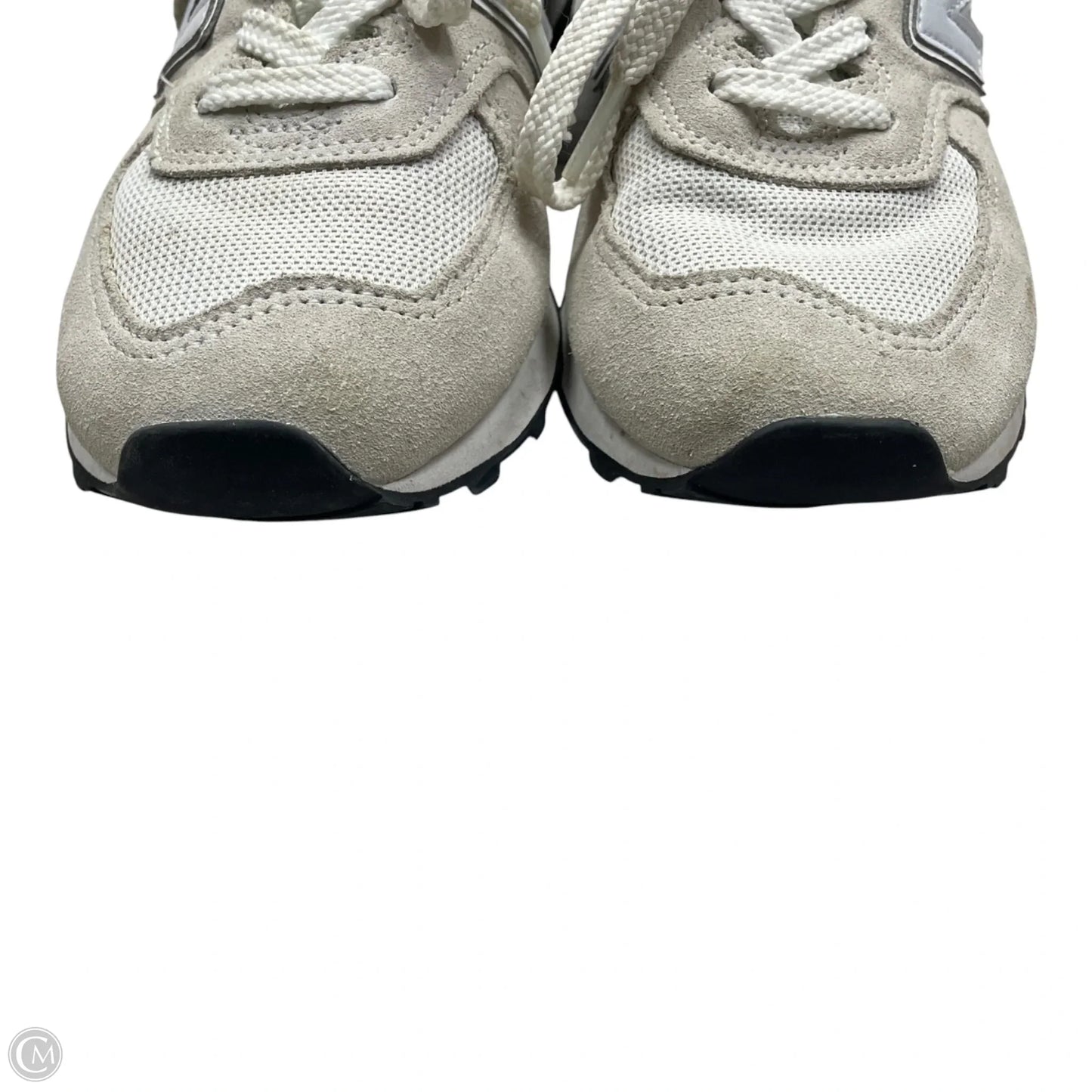 Shoes Sneakers By New Balance In Grey & White, Size: 8.5