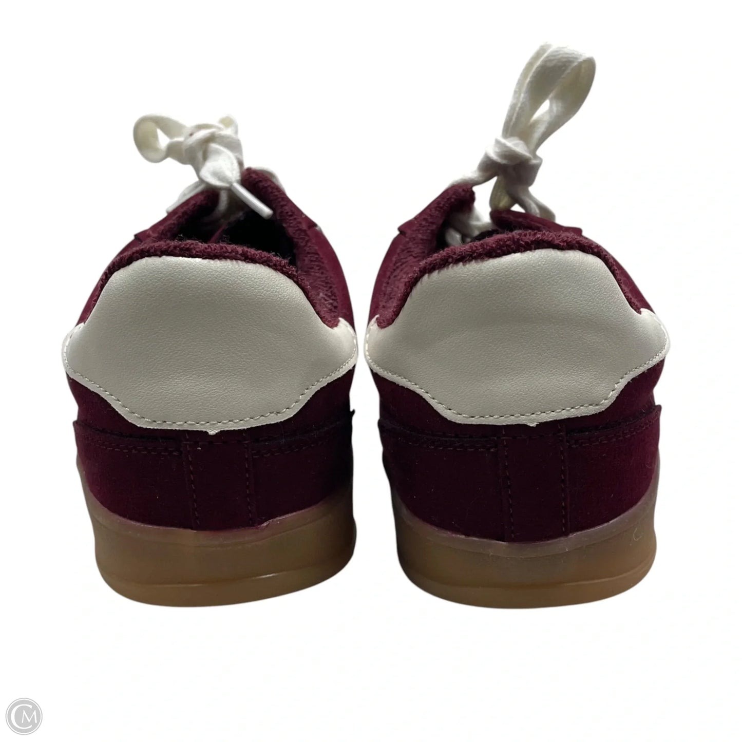Shoes Sneakers By Madden Girl In Maroon, Size: 10