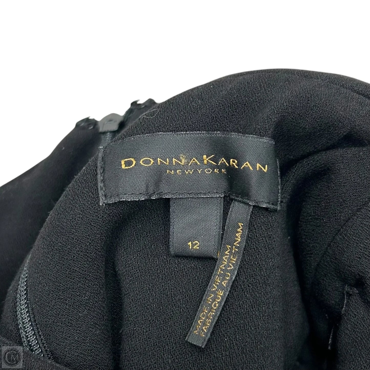 Jumpsuit By Donna Karan In Black, Size: L