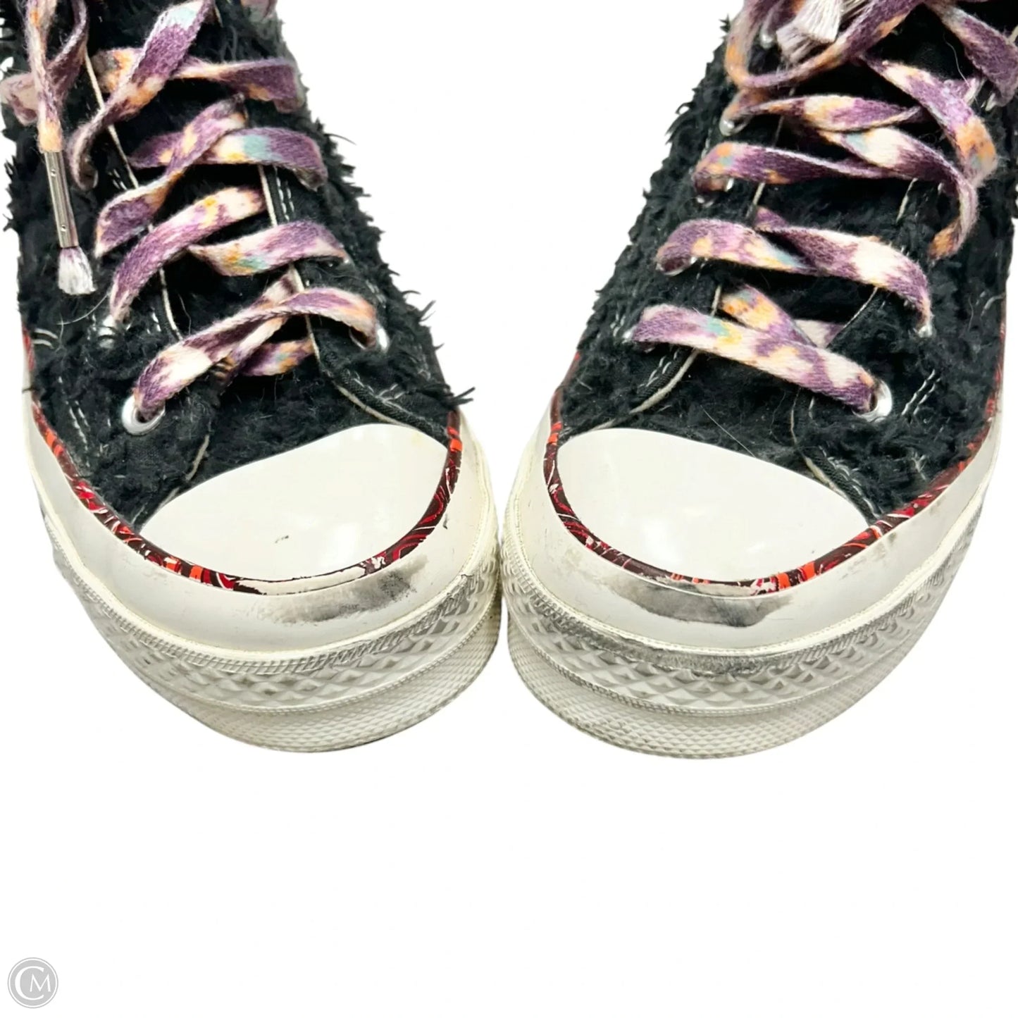 Shoes Designer By Isabel Marant In Black & Purple, Size: 8