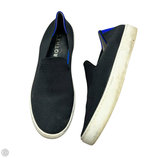 Shoes Sneakers By Rothys In Black, Size: 9