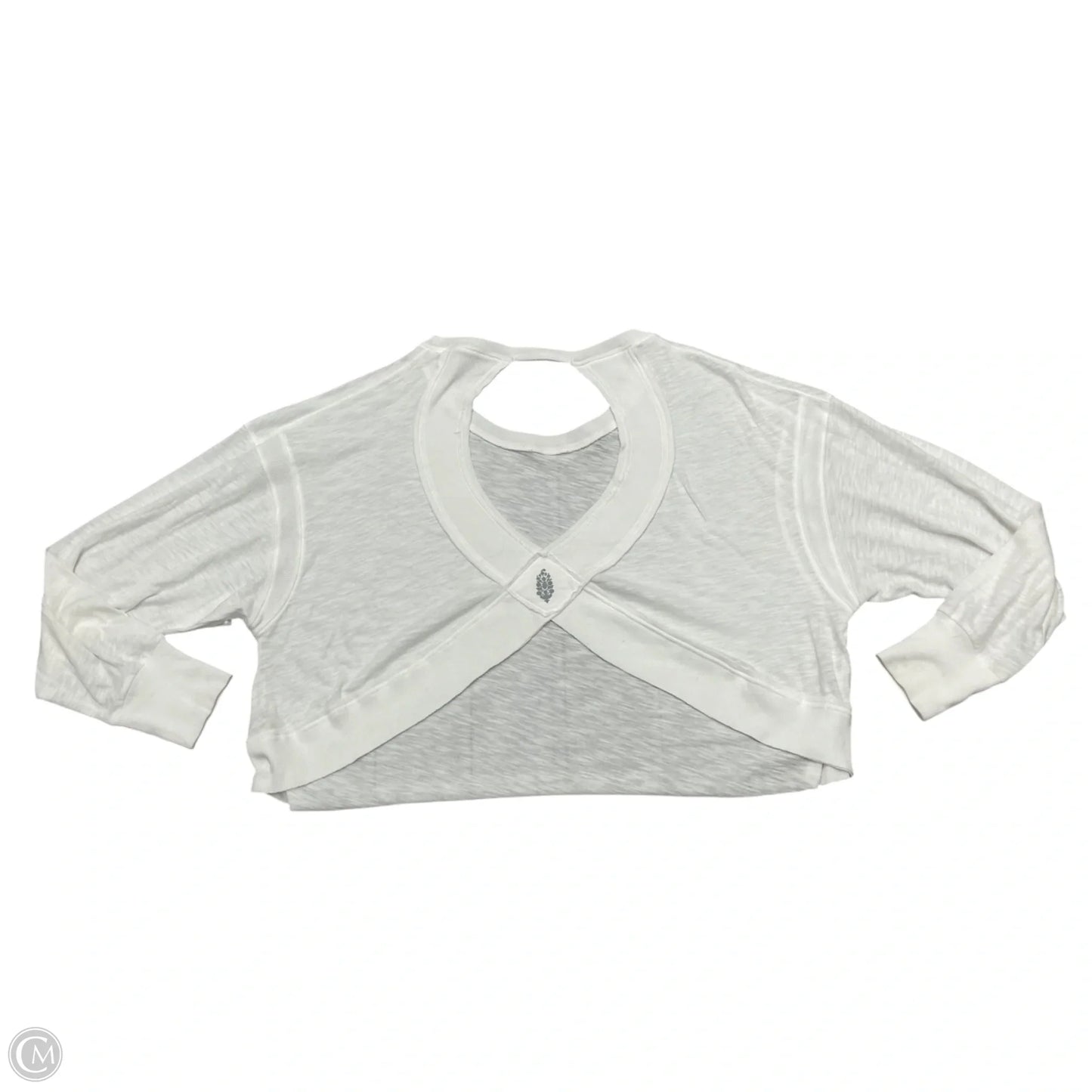 Top Long Sleeve Basic By Free People In White, Size: Xs