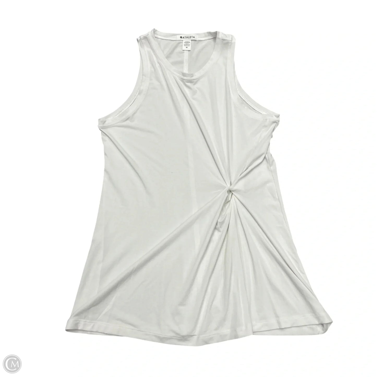 Athletic Tank Top By Athleta In White, Size: M