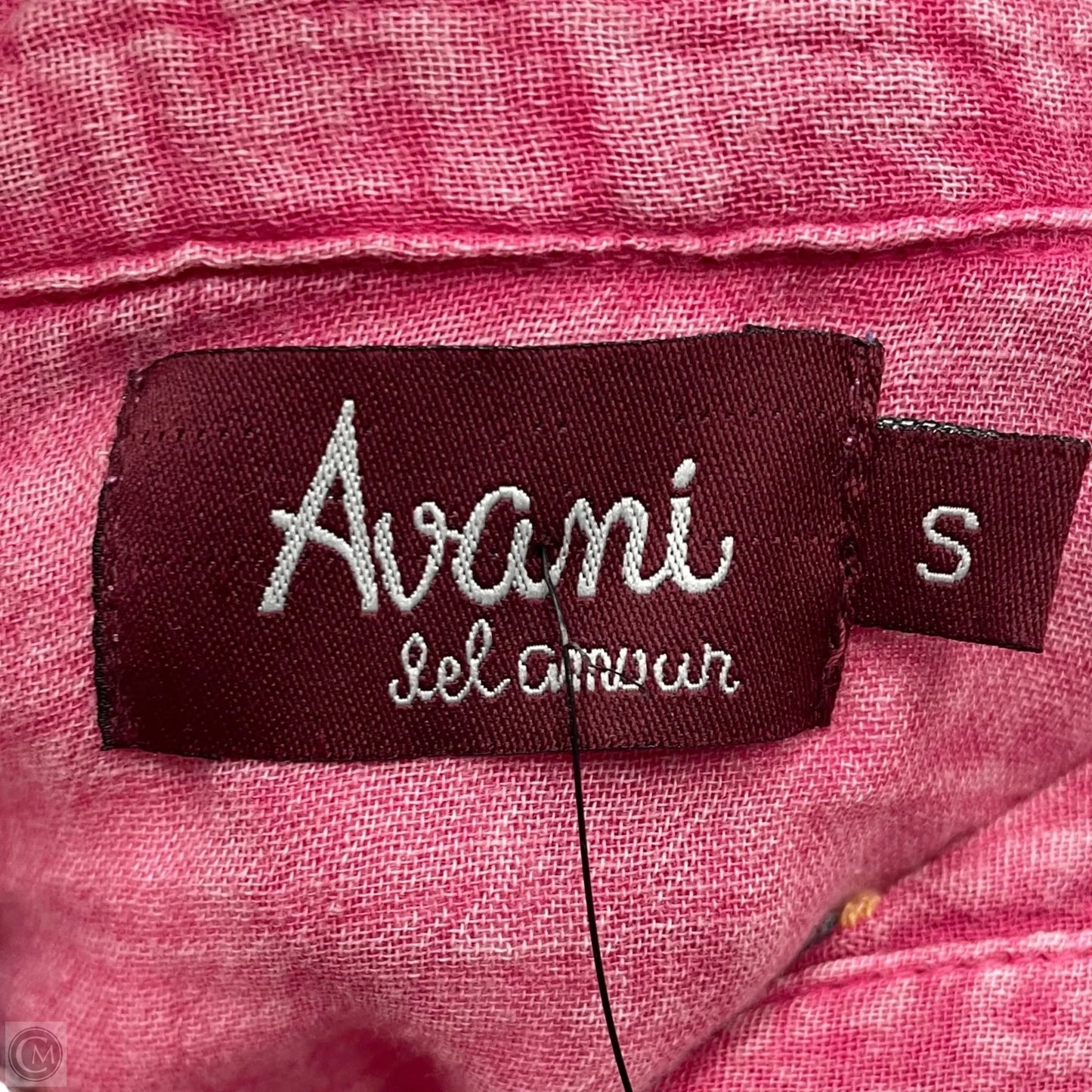 Top Long Sleeve By Cmb In Pink, Size: S