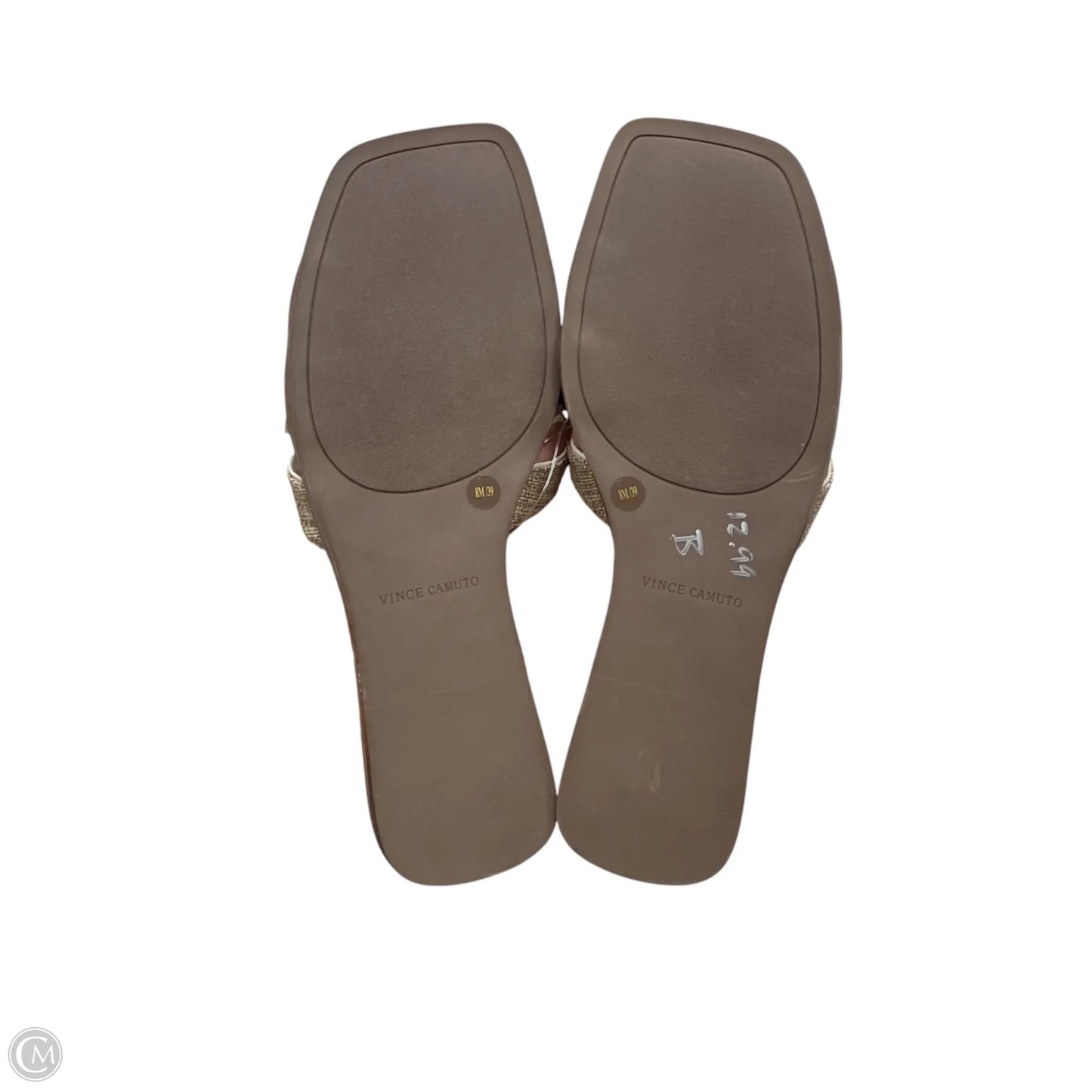 Sandals Flats By Vince Camuto In Cream, Size: 8