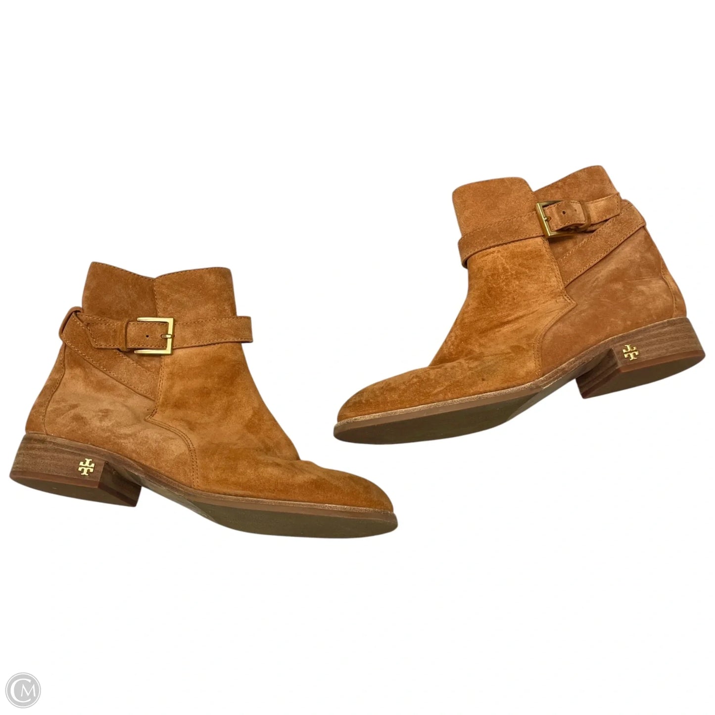 Boots Designer By Tory Burch In Tan, Size: 8.5