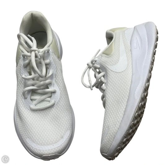 Shoes Athletic By Nike In White, Size: 7