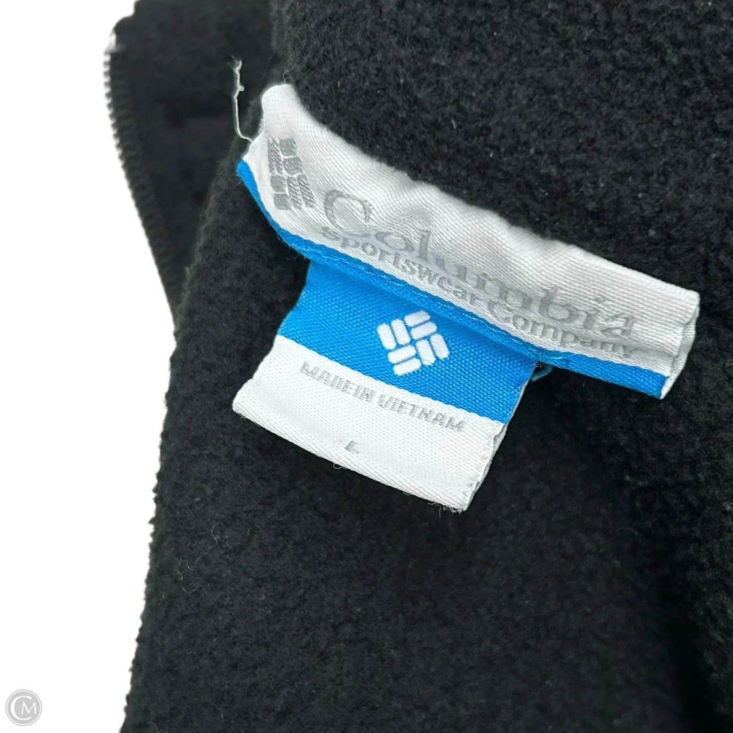 Jacket Fleece By Columbia In Black, Size: L