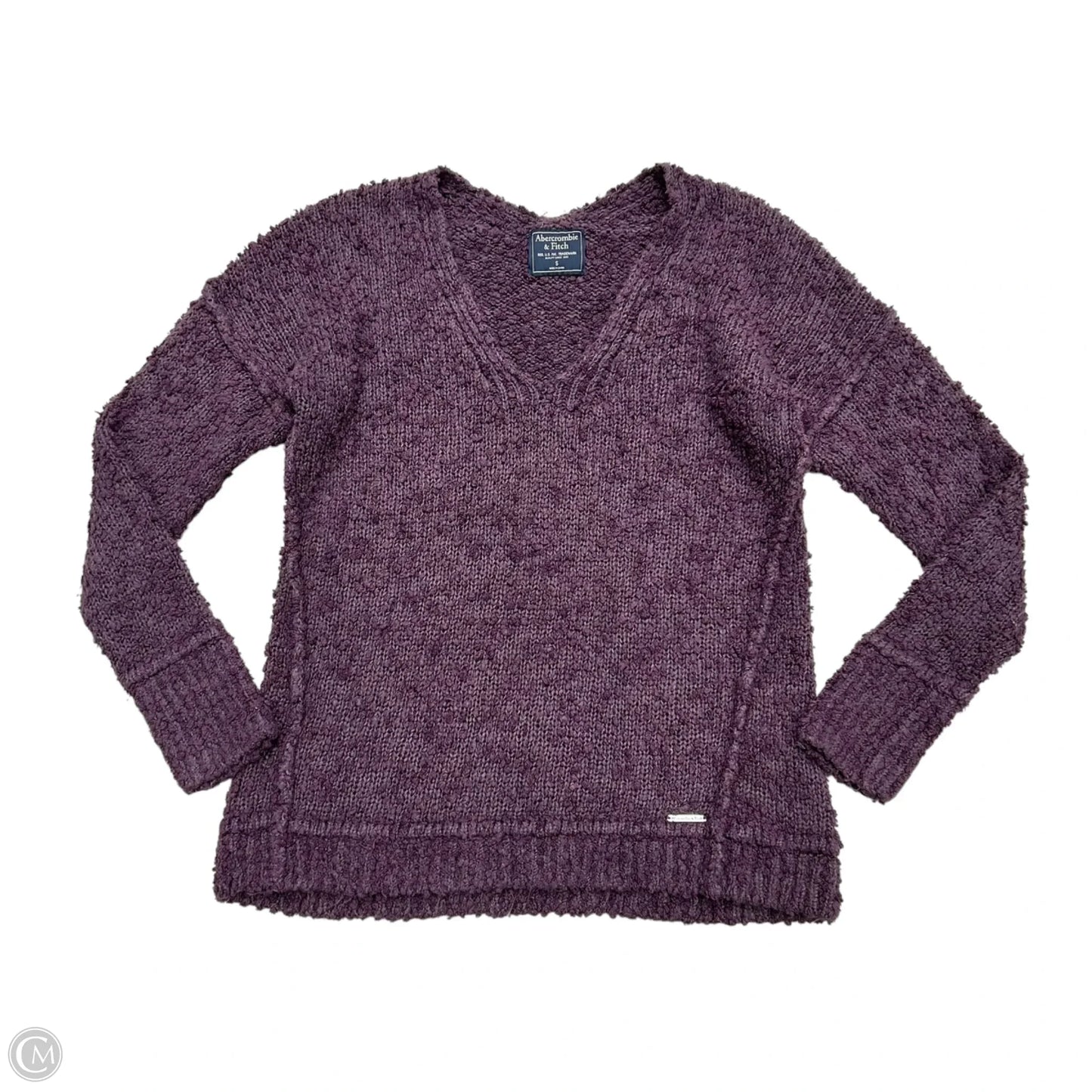 Sweater By Abercrombie And Fitch In Purple, Size: S
