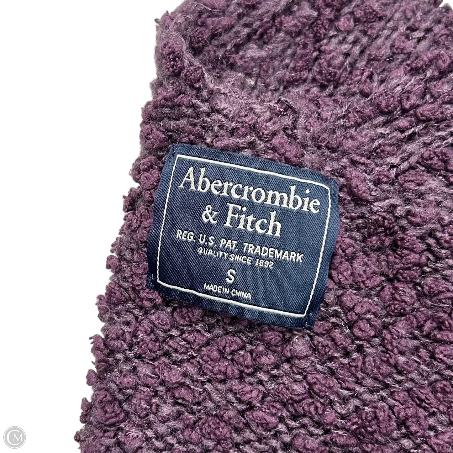 Sweater By Abercrombie And Fitch In Purple, Size: S