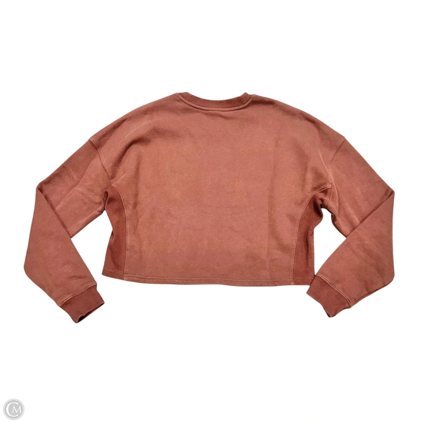 Sweatshirt Crewneck By Vuori In Orange, Size: S