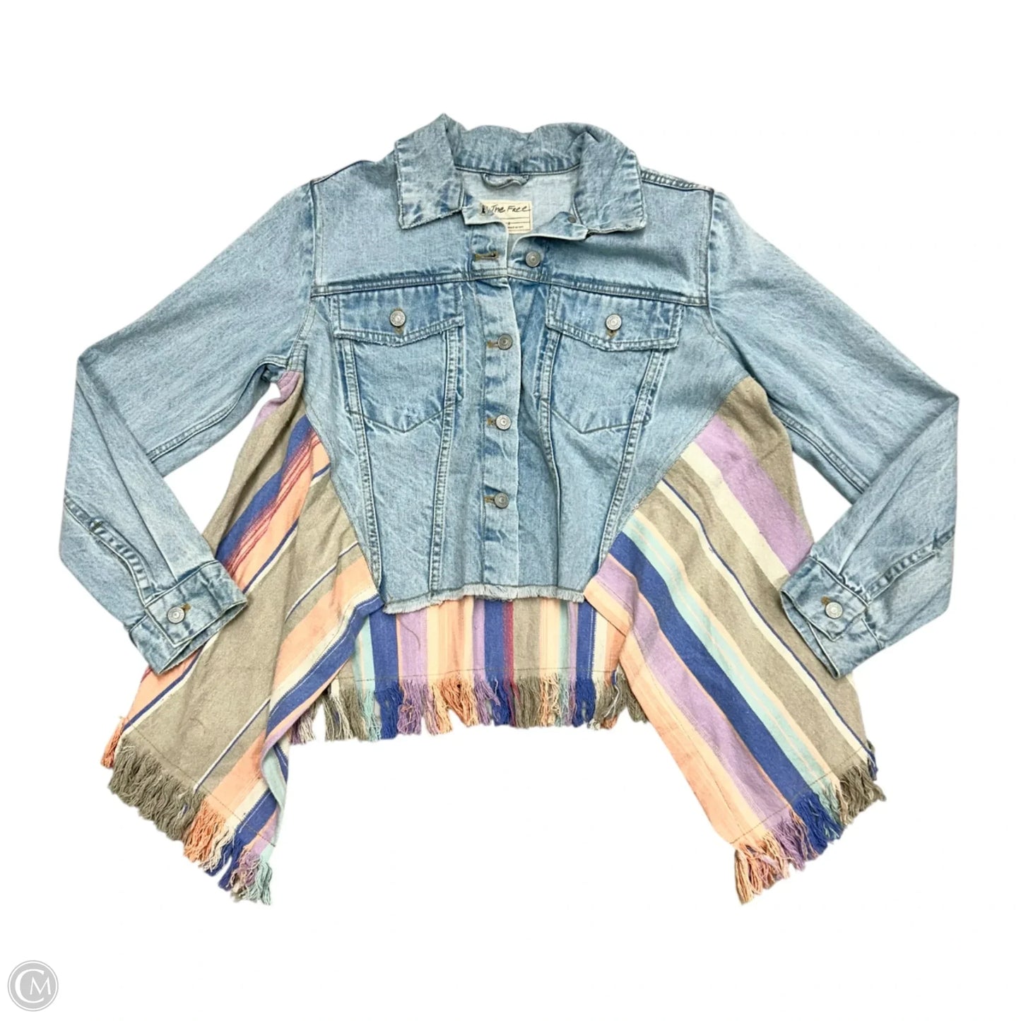 Jacket Denim By We The Free In Blue Denim, Size: S