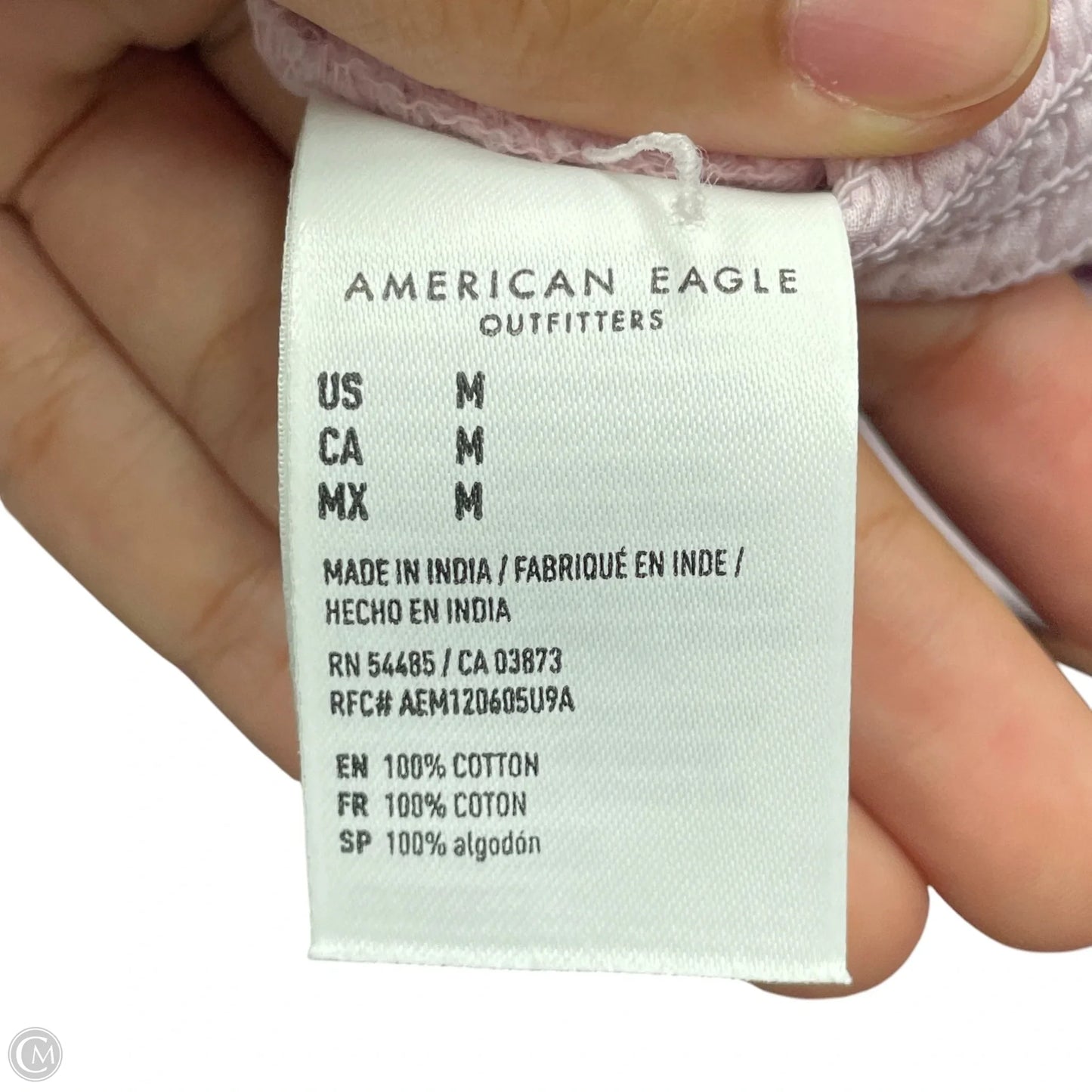 Skirt Midi By American Eagle In Purple, Size: M