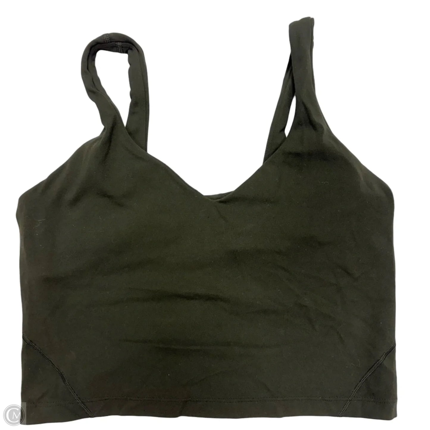 Athletic Bra By Lululemon In Green, Size: M