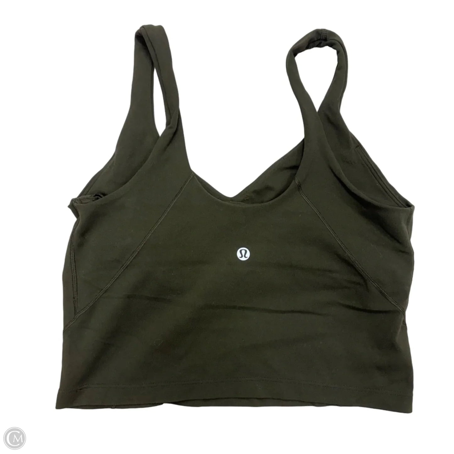 Athletic Bra By Lululemon In Green, Size: M