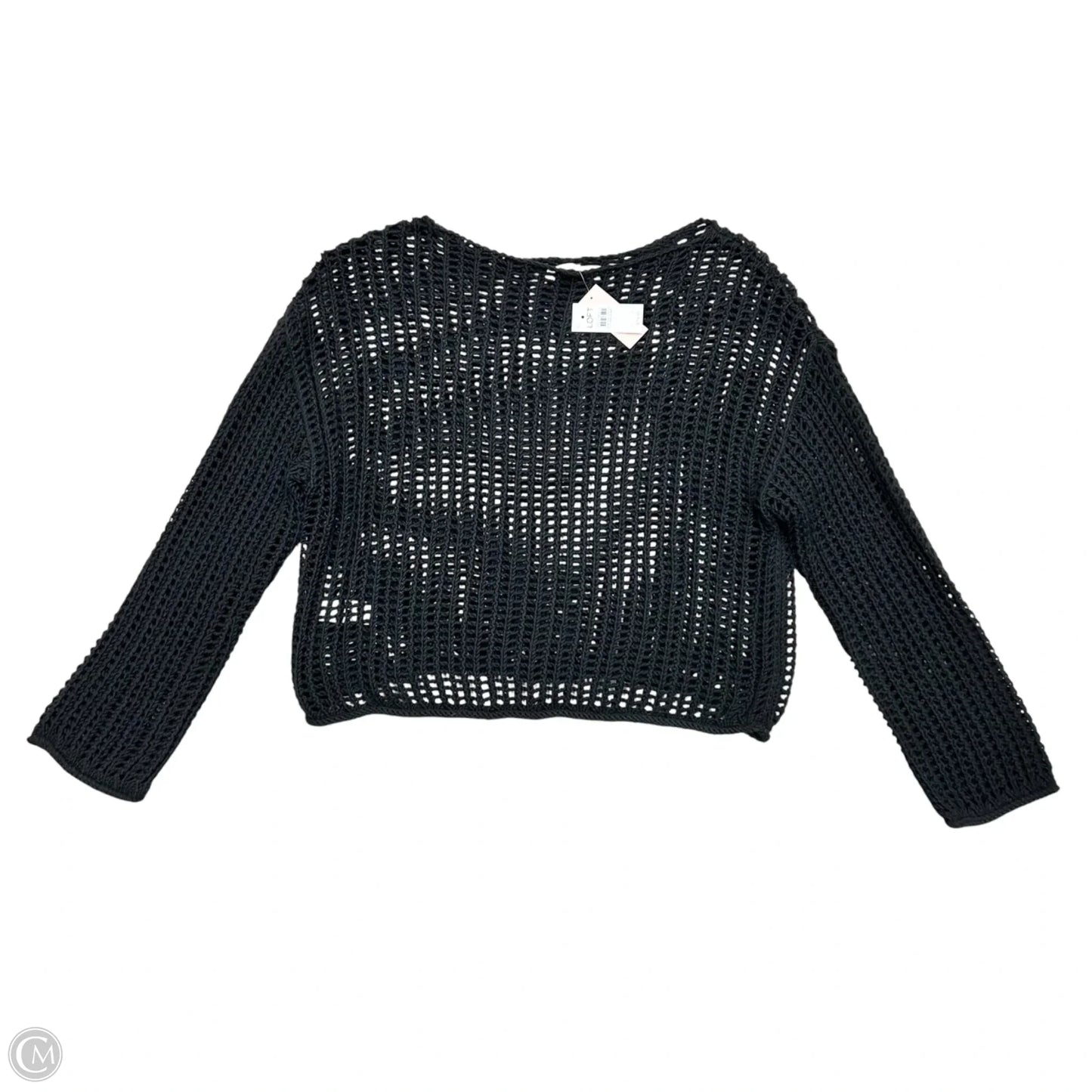 Sweater By Loft In Black, Size: L