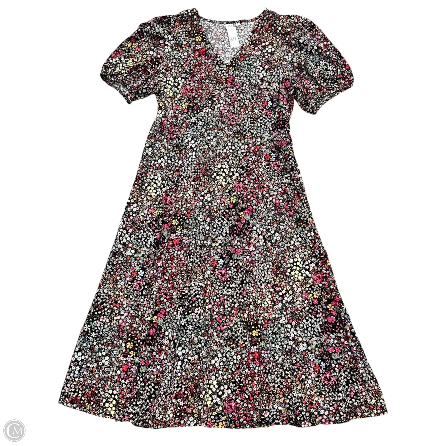 Dress Casual Maxi By Gap In Floral Print, Size: L