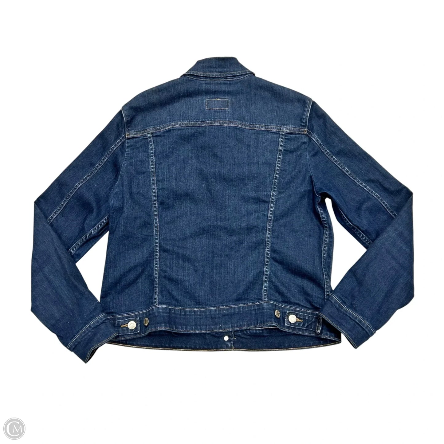Jacket Denim By Levis In Blue Denim, Size: Xl