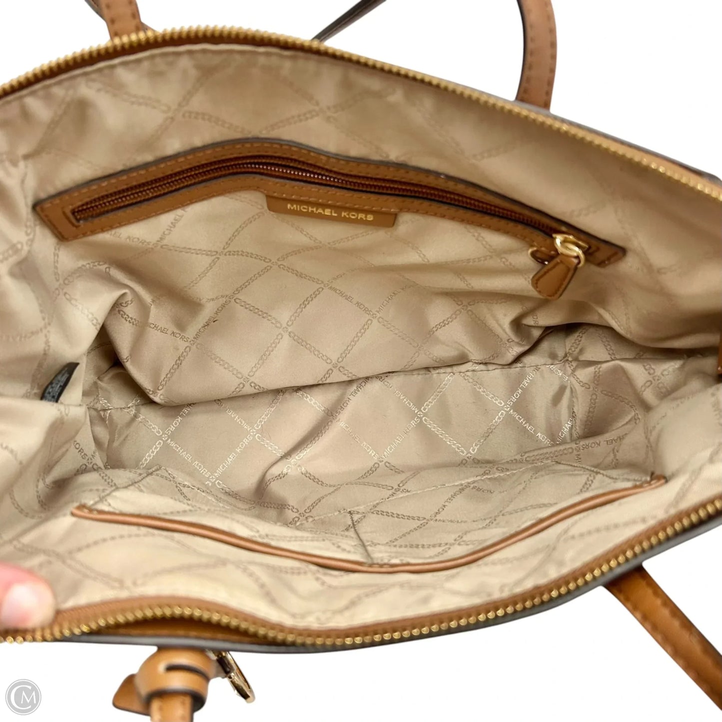 Handbag Designer By Michael Kors, Size: Large