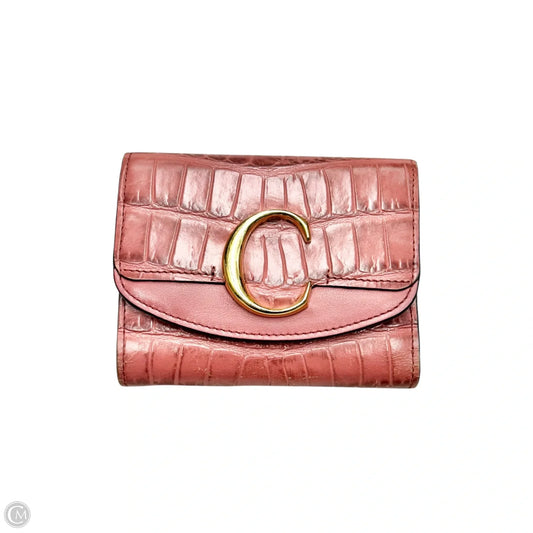 Wallet Luxury Designer By Chloe, Size: Small