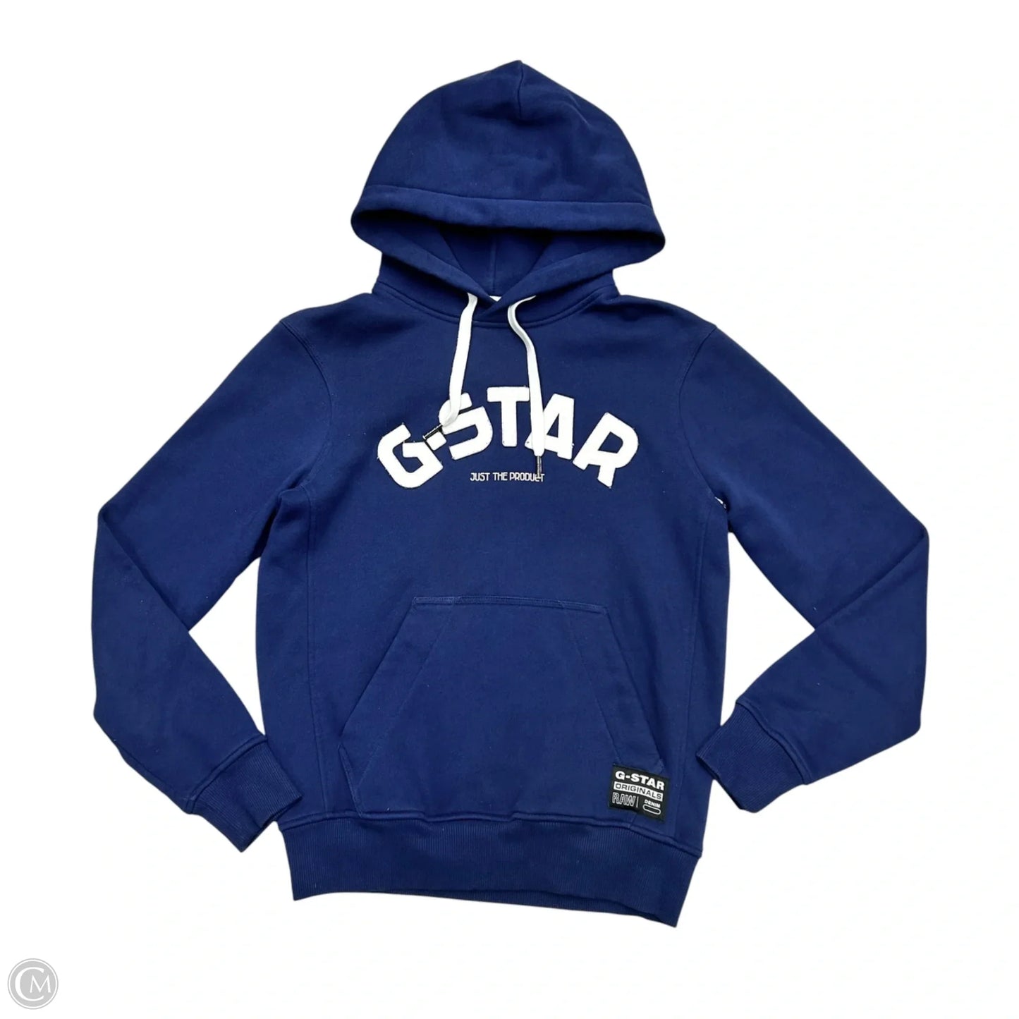 Sweatshirt Hoodie By G-Star Raw In Blue, Size: Xs