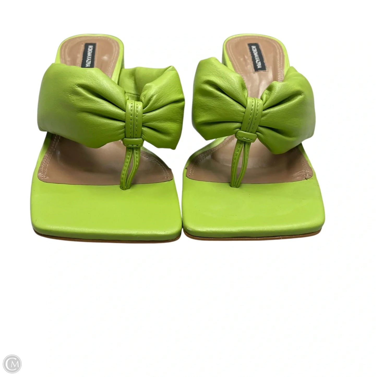 Sandals Heels Block By Bcbgeneration In Green, Size: 8.5