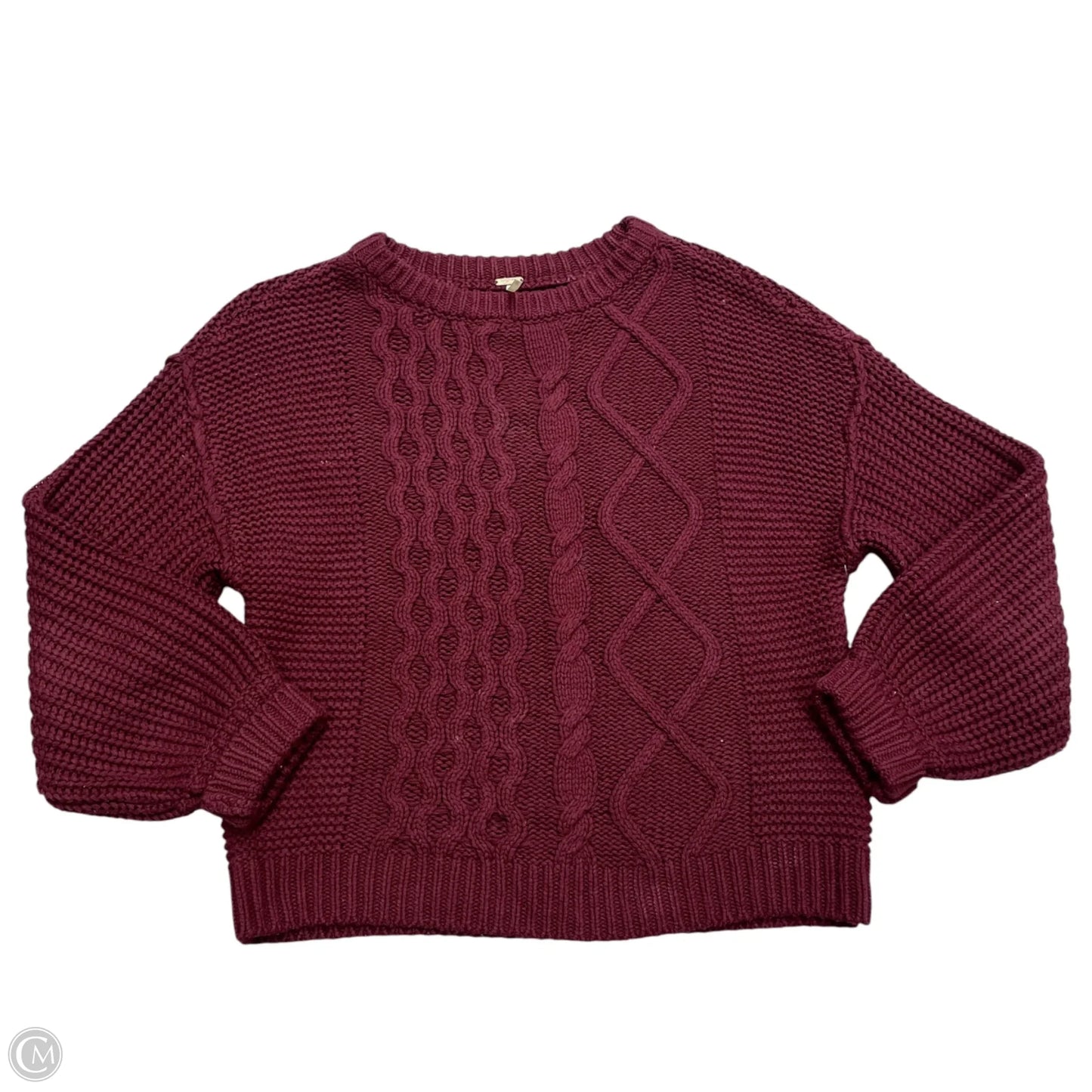 Sweater By Free People In Red, Size: Xs
