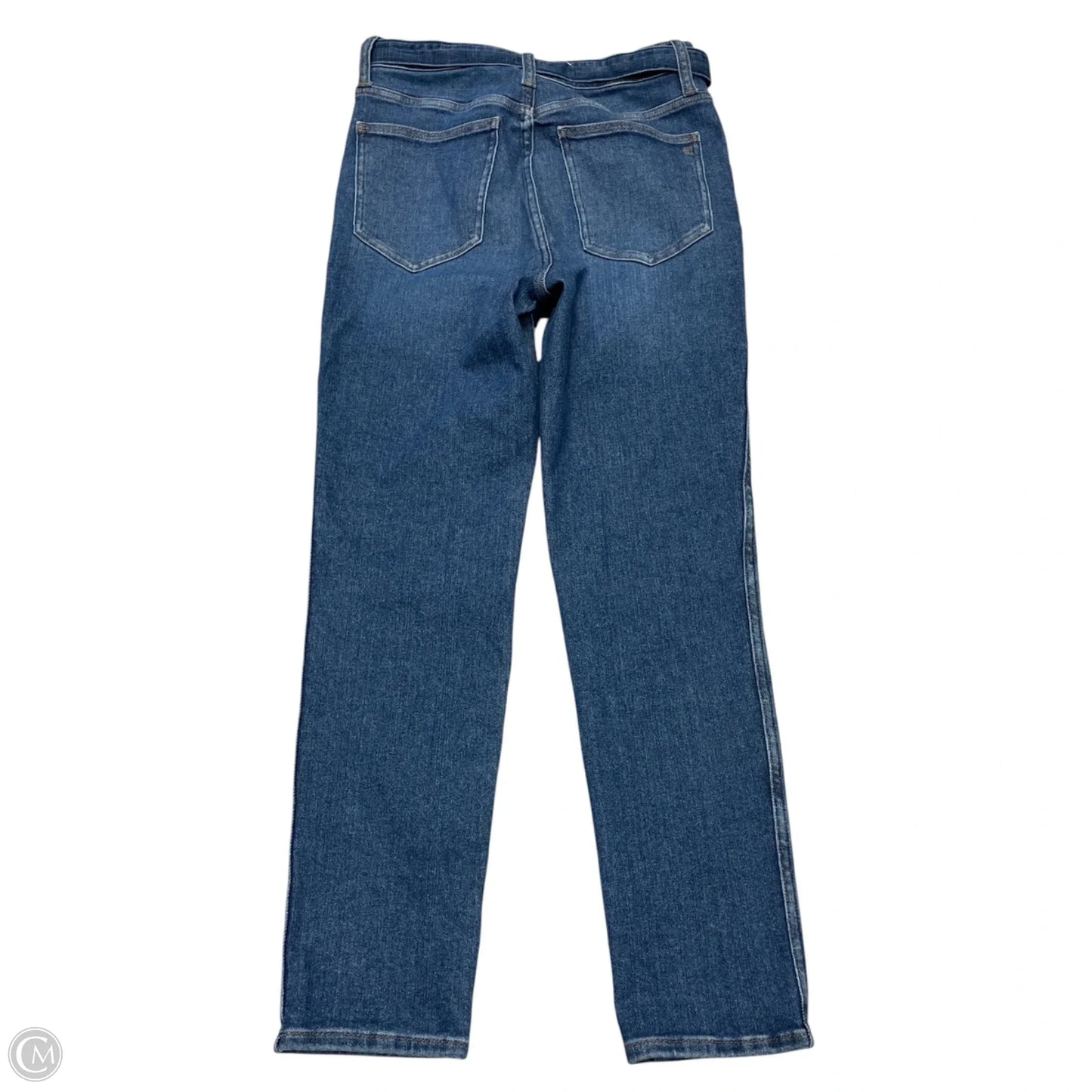 Jeans Straight By Madewell In Blue Denim, Size: 8