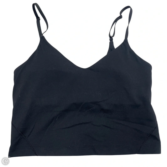 Athletic Bra By Lululemon In Black, Size: S