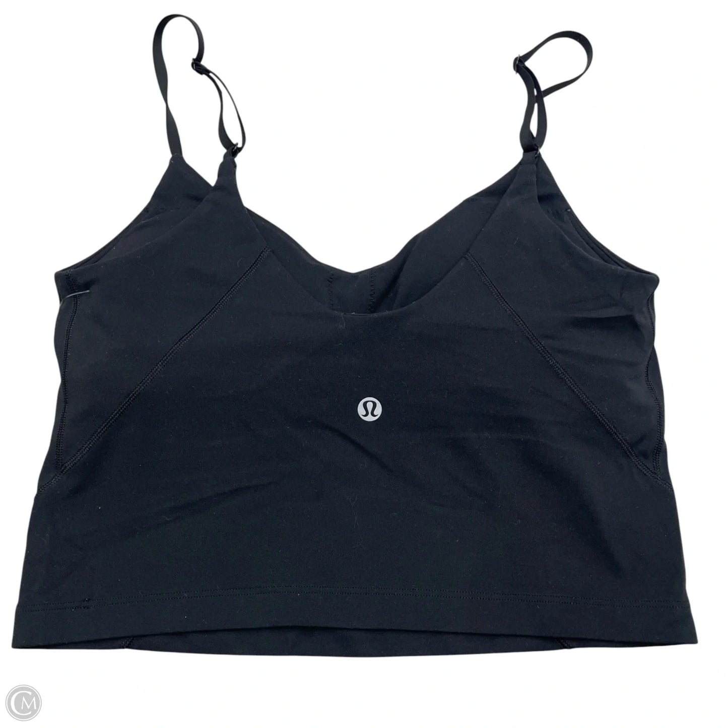 Athletic Bra By Lululemon In Black, Size: S