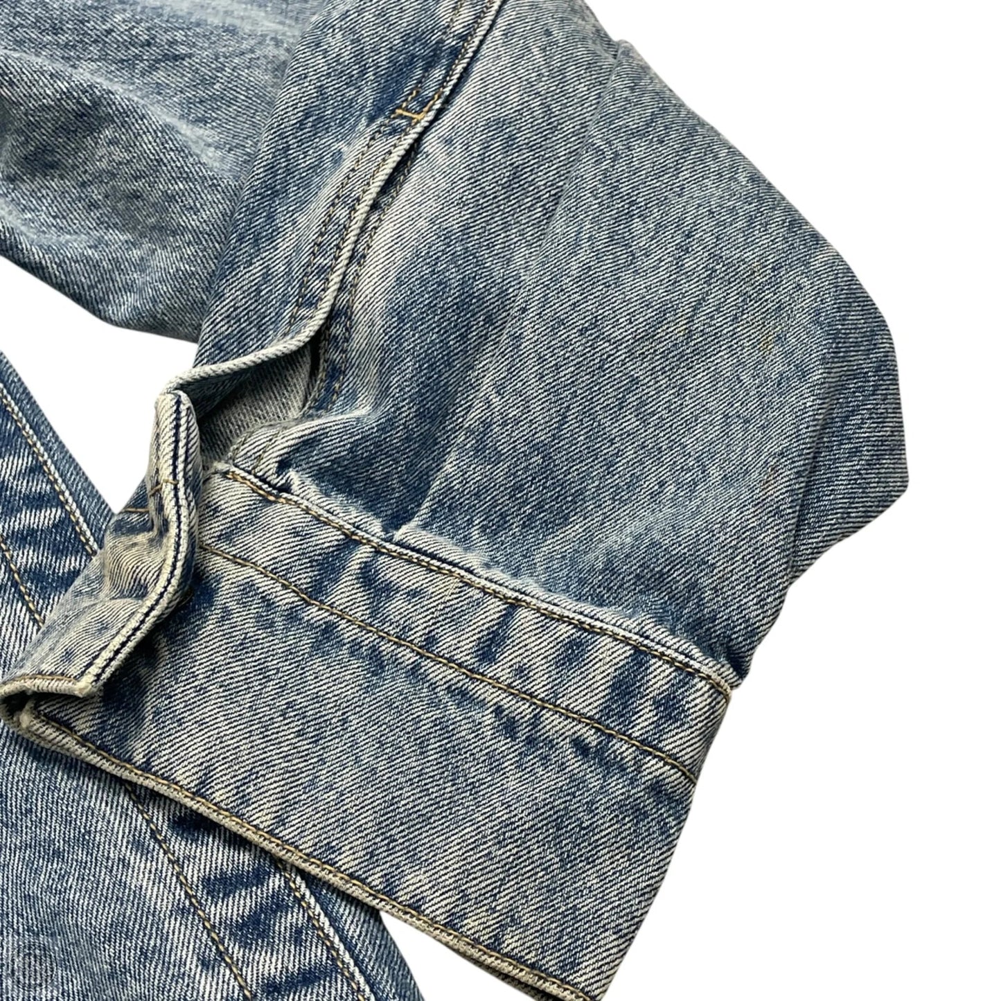 Jacket Denim By Grlfrnd In Blue Denim, Size: M/L