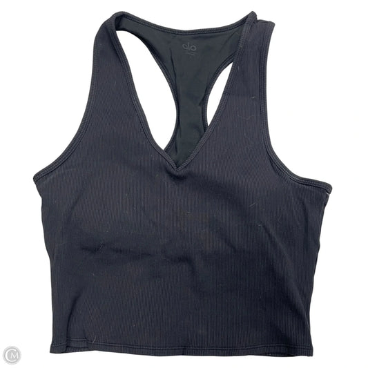 Athletic Bra By Alo In Black, Size: L
