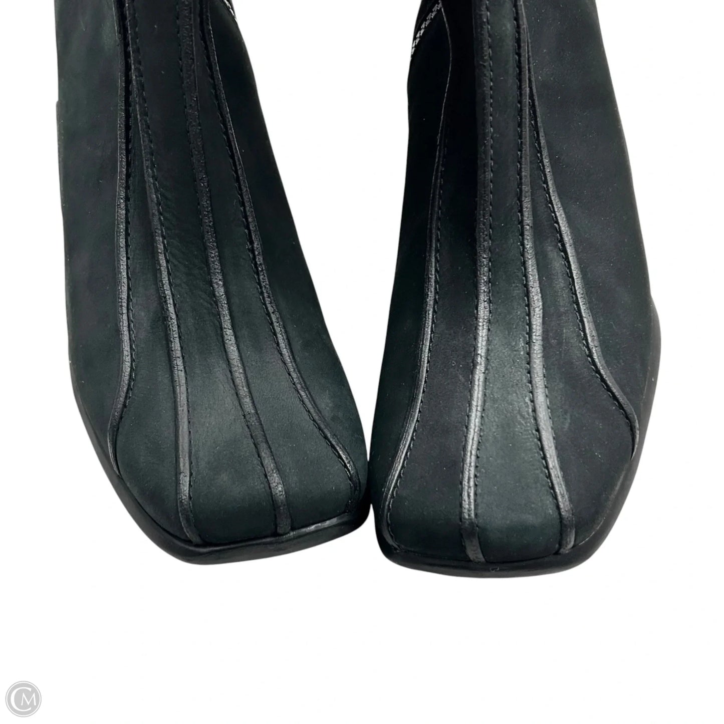 Boots Mid-calf Heels By Timberland In Black, Size: 9