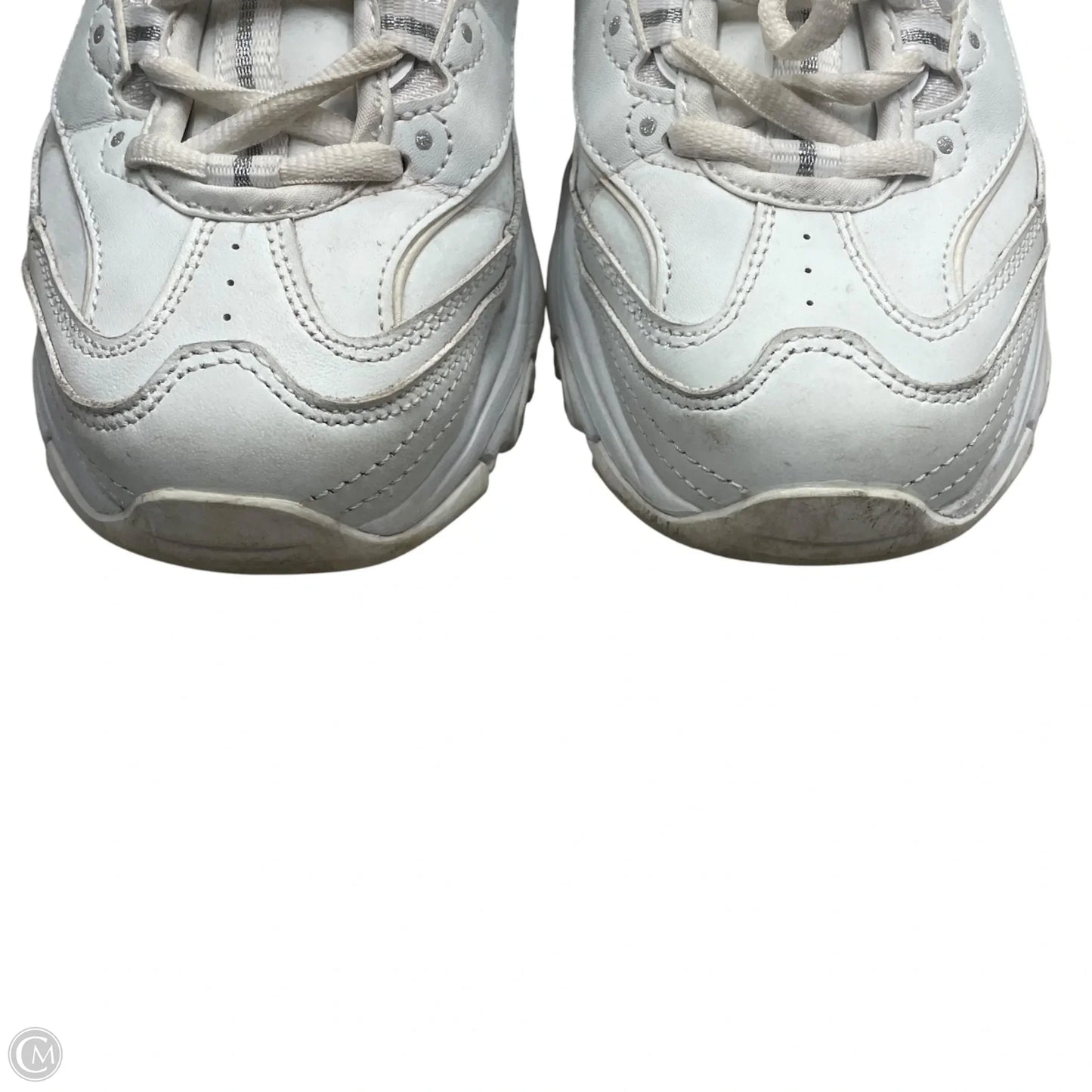 Shoes Athletic By Skechers In White, Size: 7.5