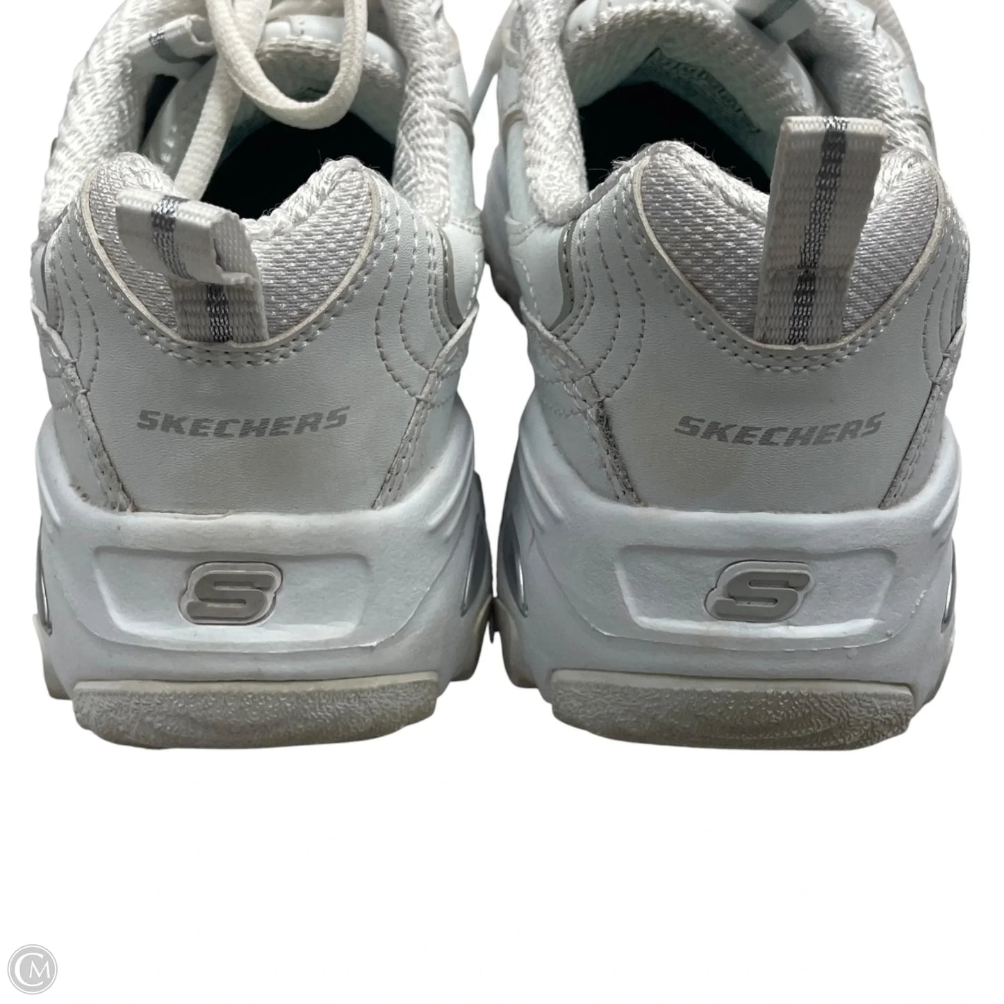 Shoes Athletic By Skechers In White, Size: 7.5