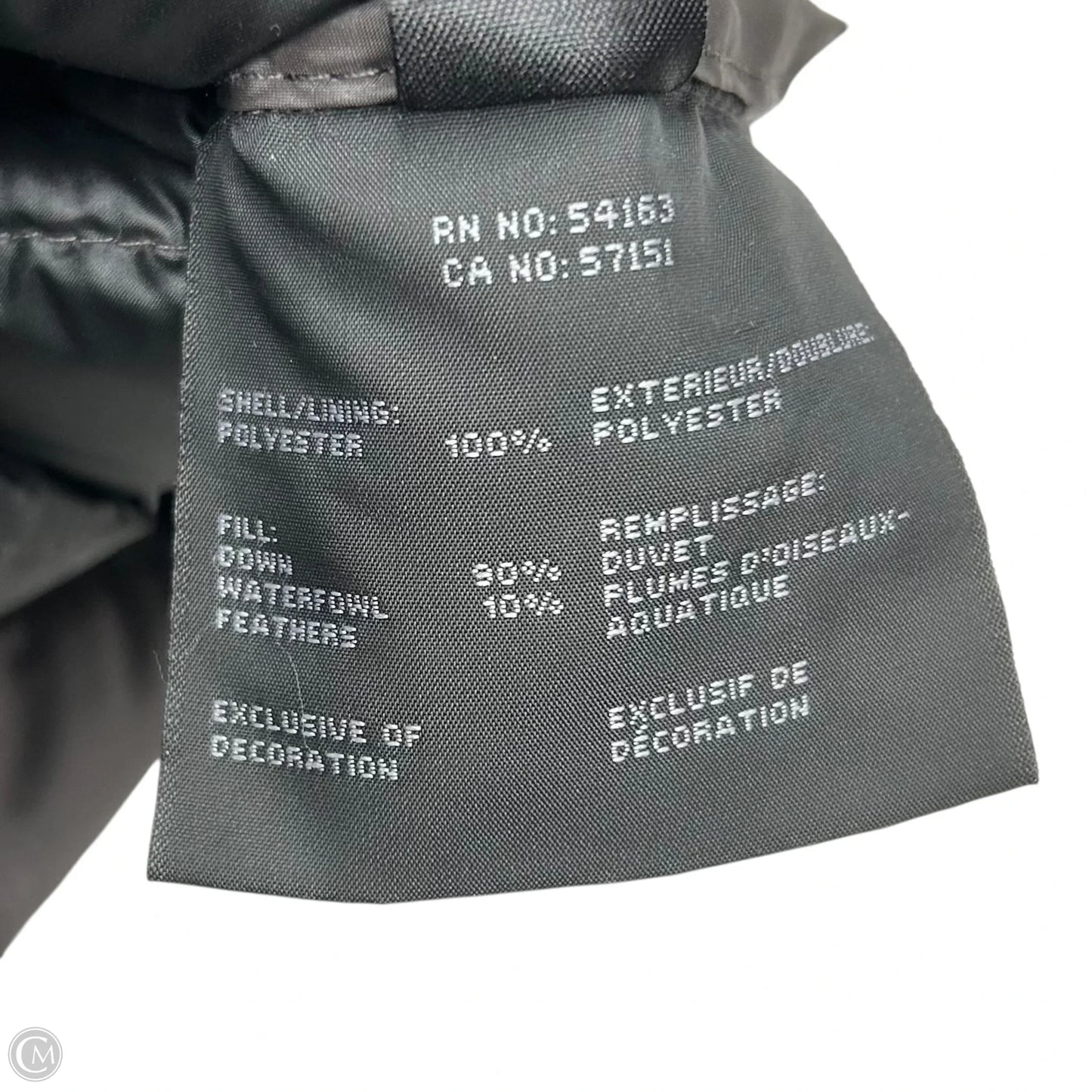 Coat Puffer & Quilted By Marc New York In Grey, Size: S