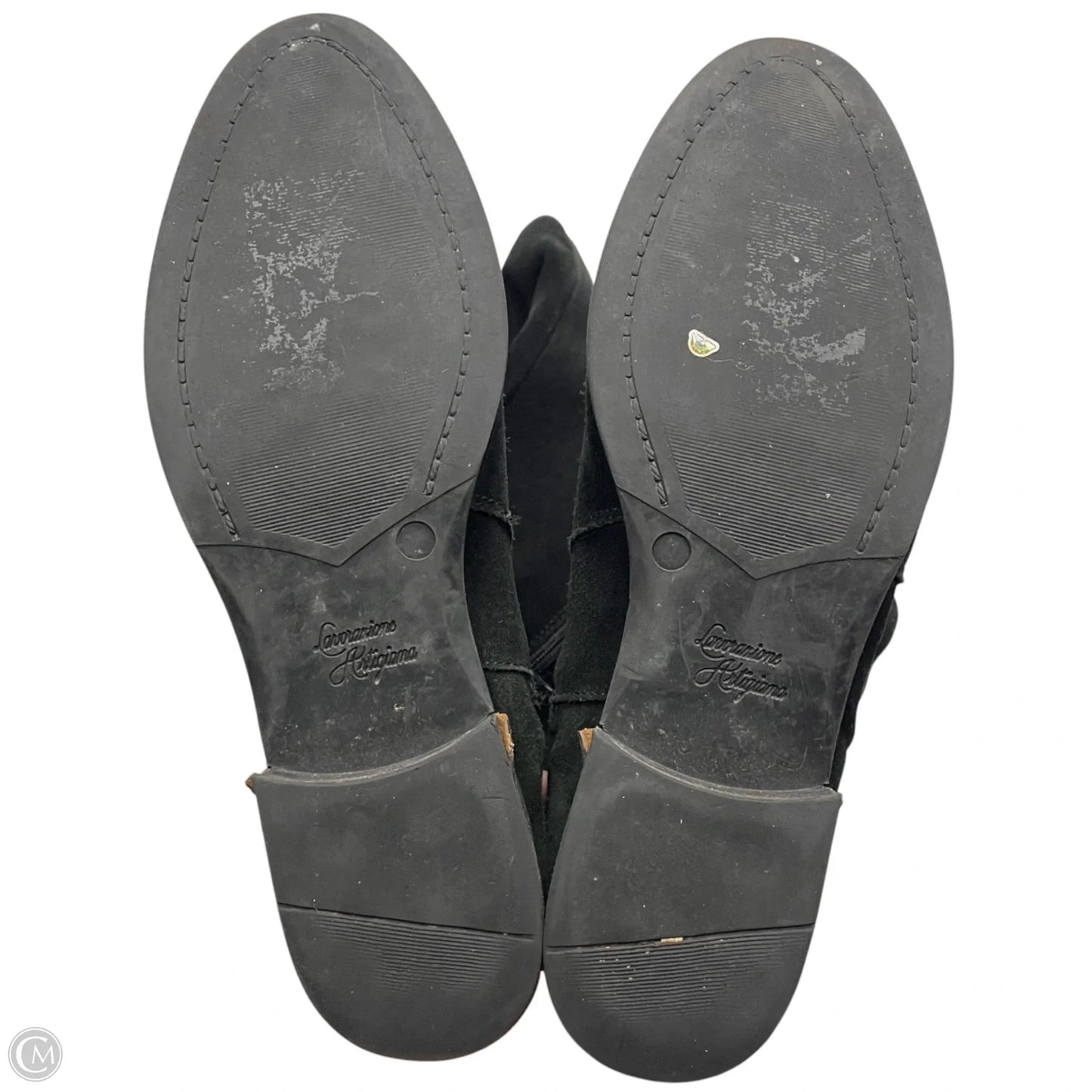 Boots Mid-calf Heels By La Canadienne In Black, Size: 10