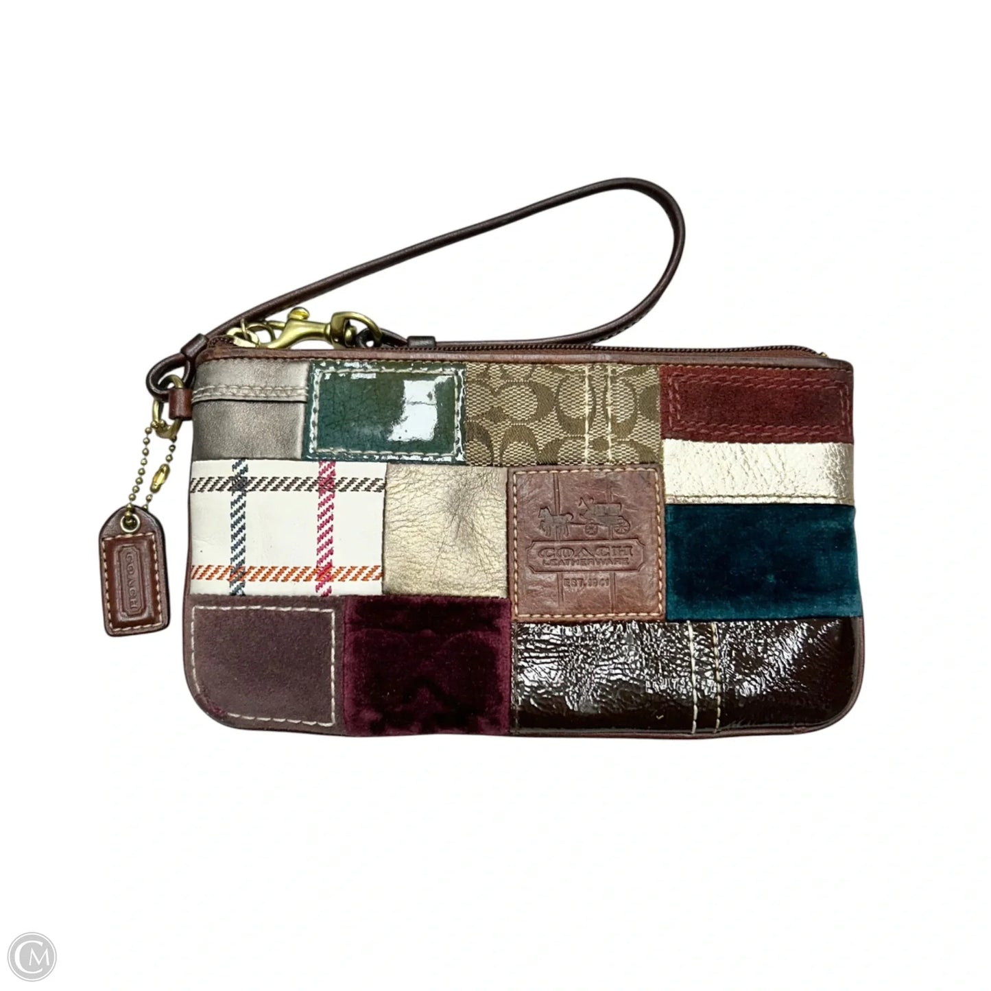 Wristlet Designer By Coach, Size: Large