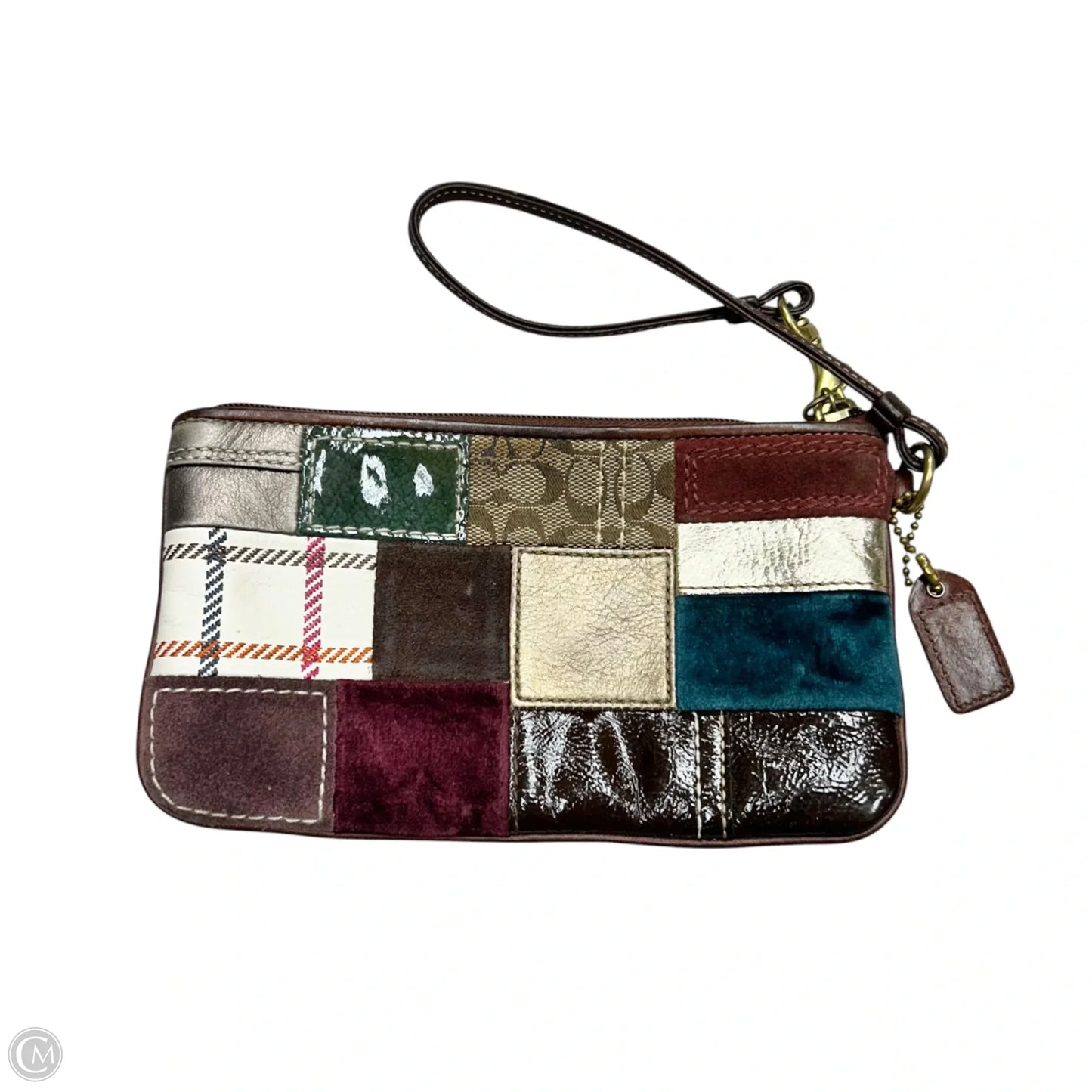 Wristlet Designer By Coach, Size: Large