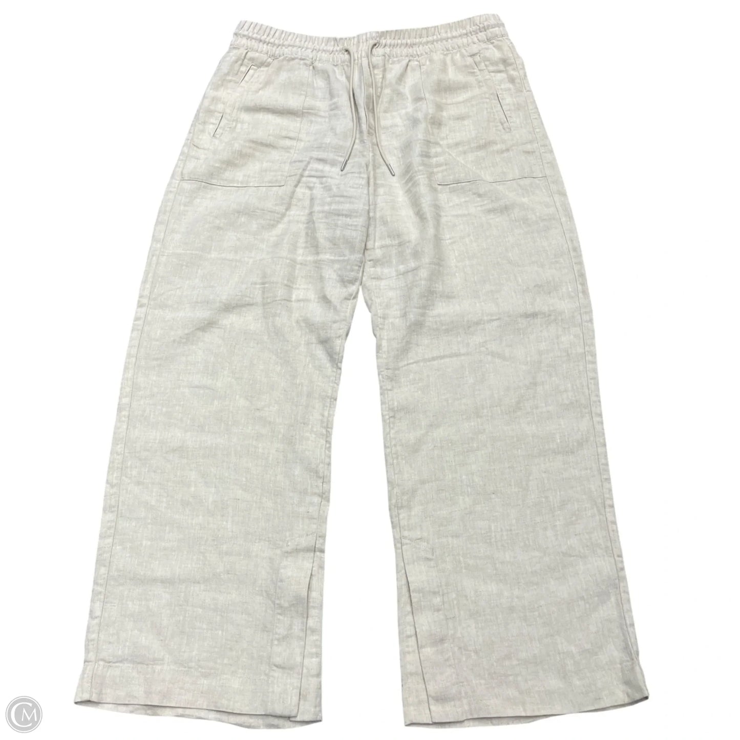 Pants Linen By Athleta In Cream, Size: L