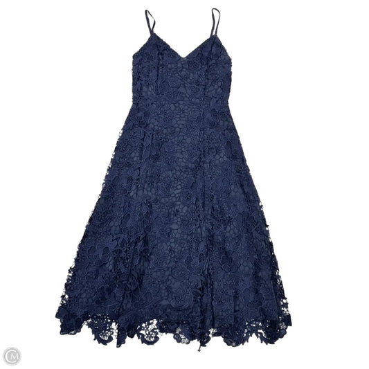 Dress Designer By Alice + Olivia In Navy, Size: S