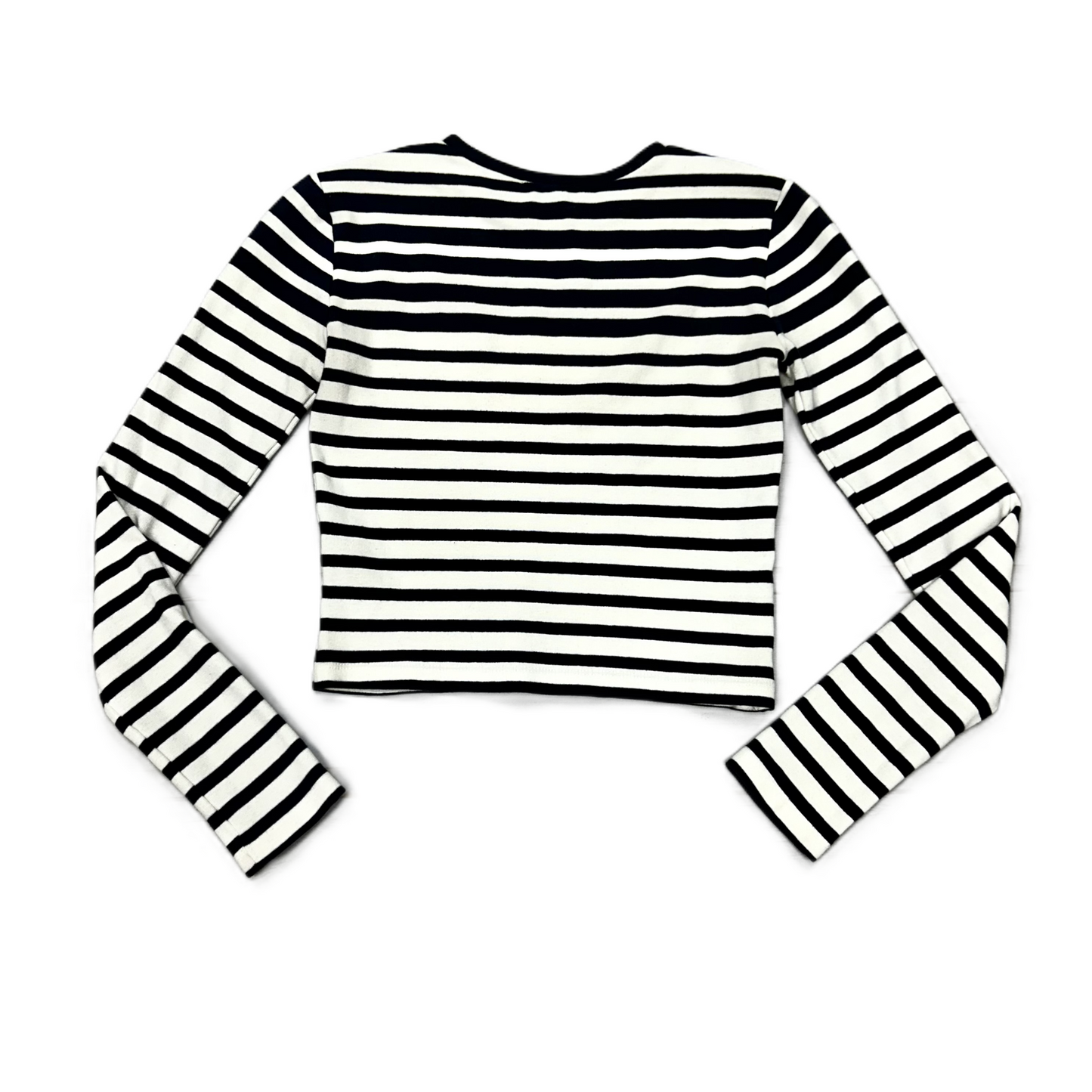 Top Long Sleeve Luxury Designer By Alexander Wang In Blue & White, Size: Xs