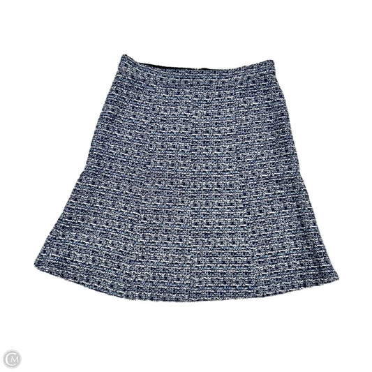 Skirt Midi By Ann Taylor In Blue, Size: 00p