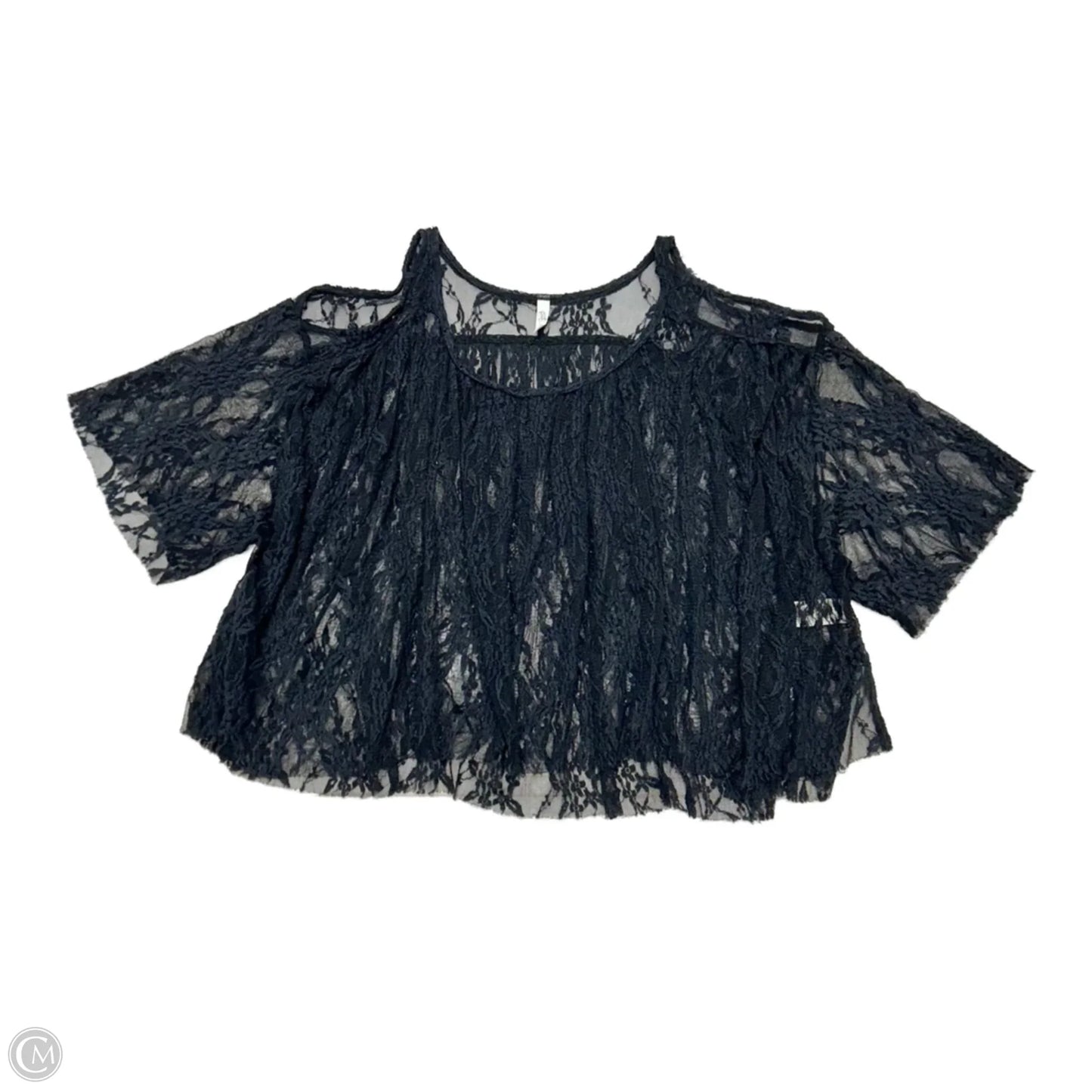 Top Long Sleeve By Free People In Black, Size: Xs