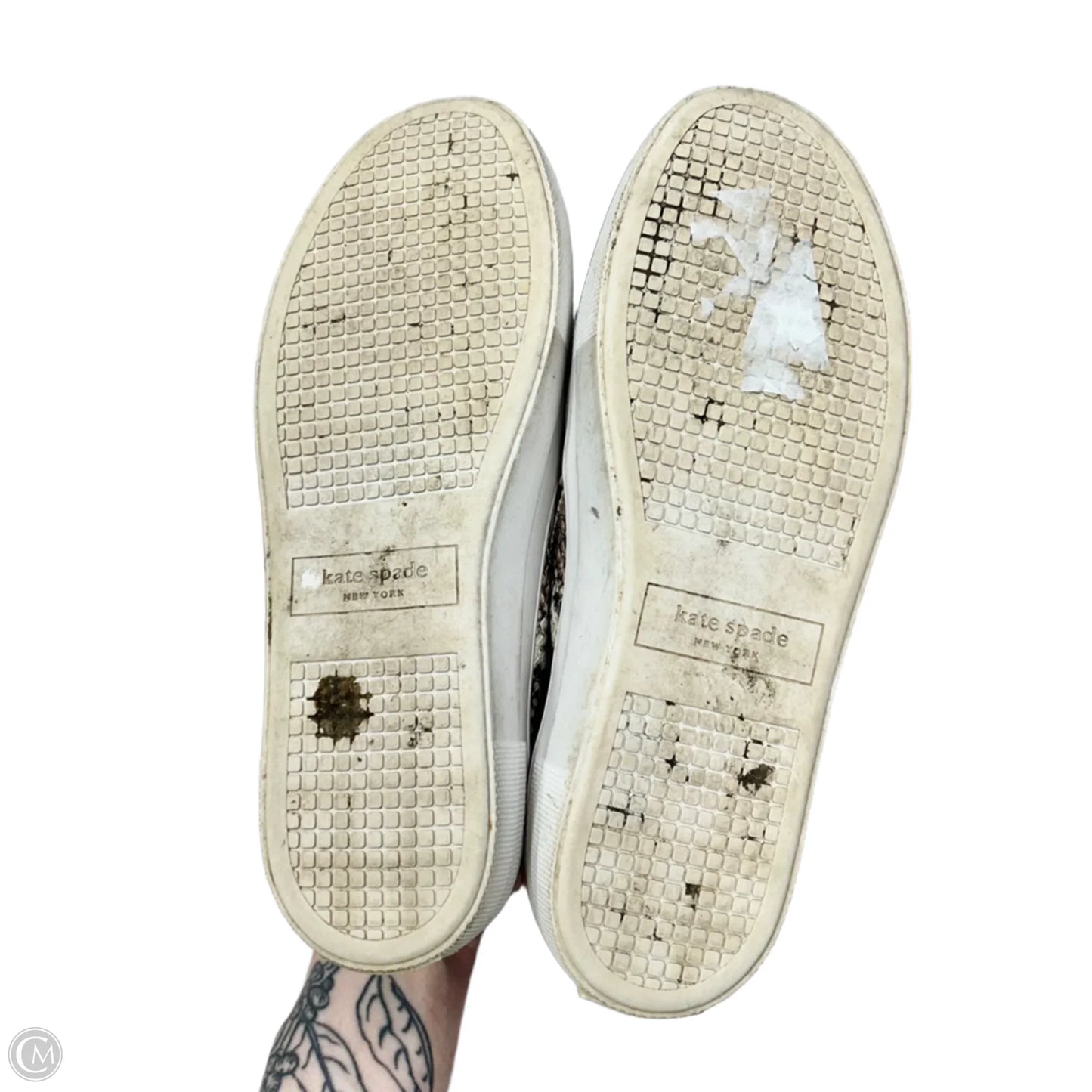 Shoes Designer By Kate Spade In Snakeskin Print, Size: 6.5