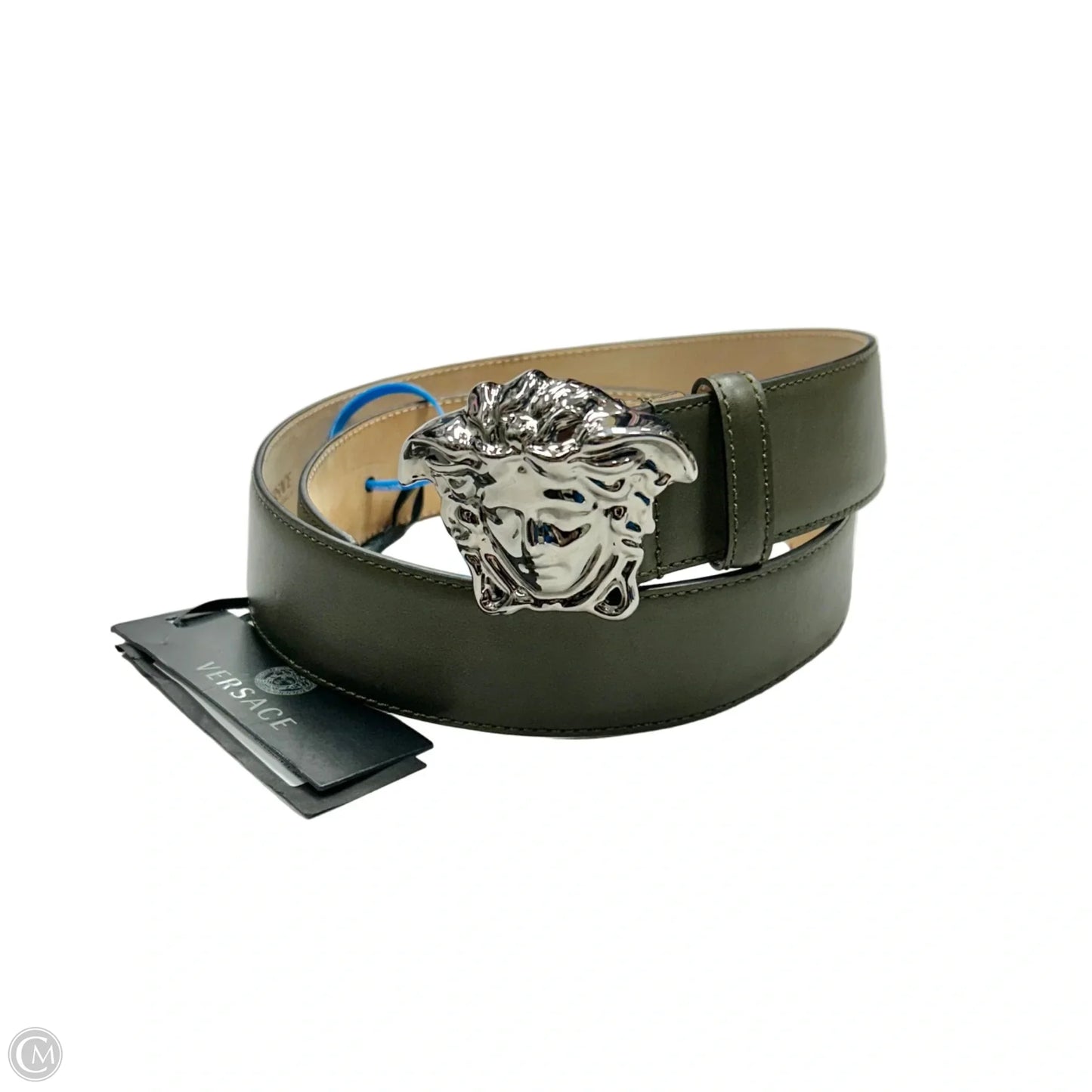 Belt Luxury Designer By Versace, Size: M
