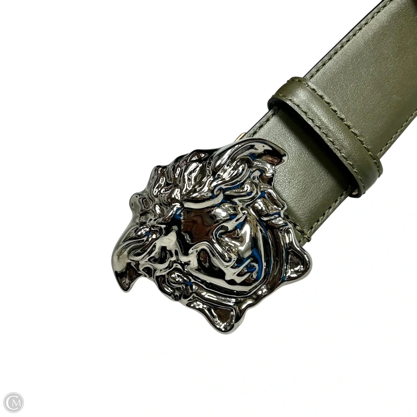 Belt Luxury Designer By Versace, Size: M