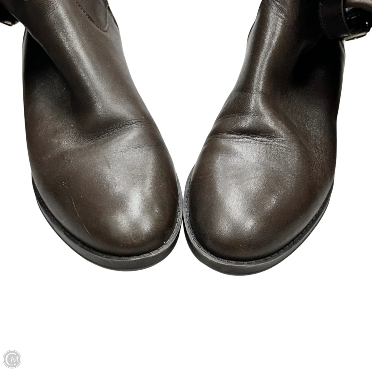 Boots Leather By Vince Camuto In Brown, Size: 6.5