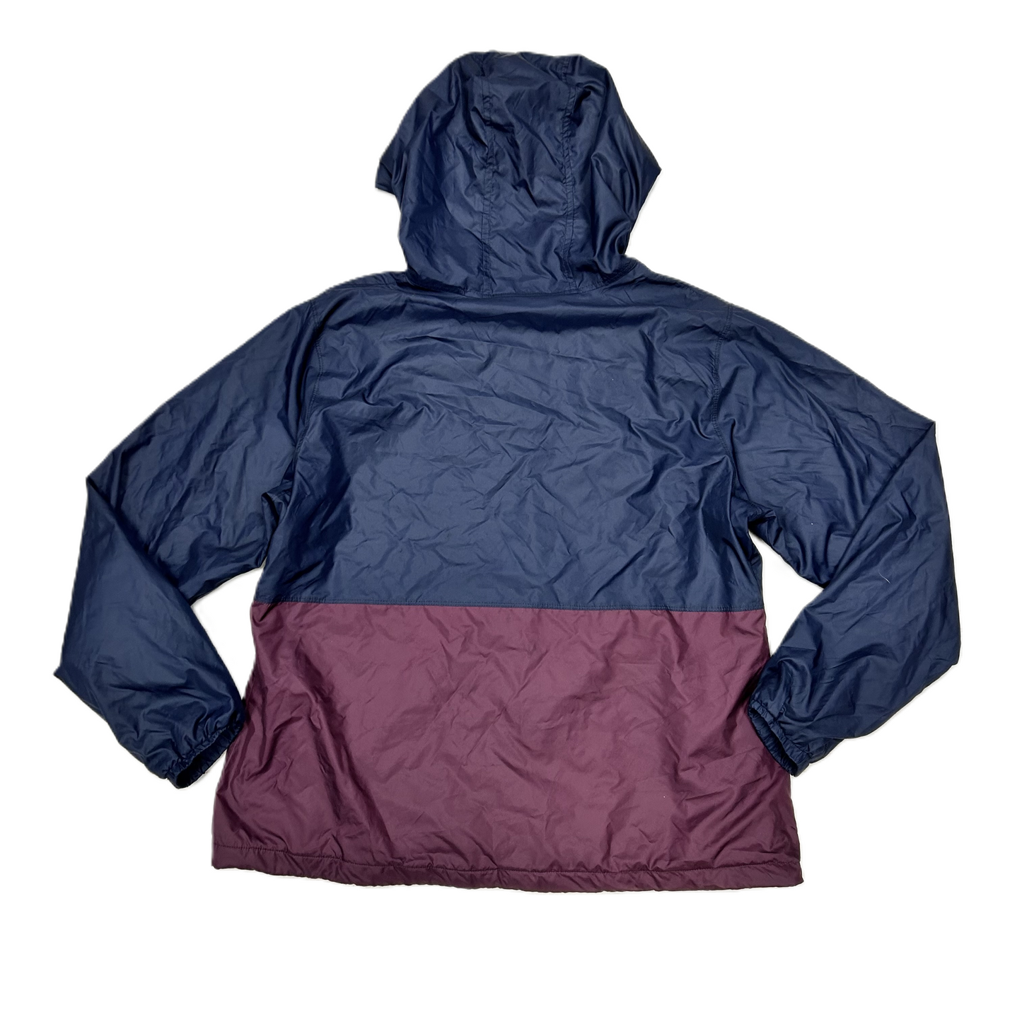 Jacket Windbreaker By Columbia In Blue & Purple, Size: Xl